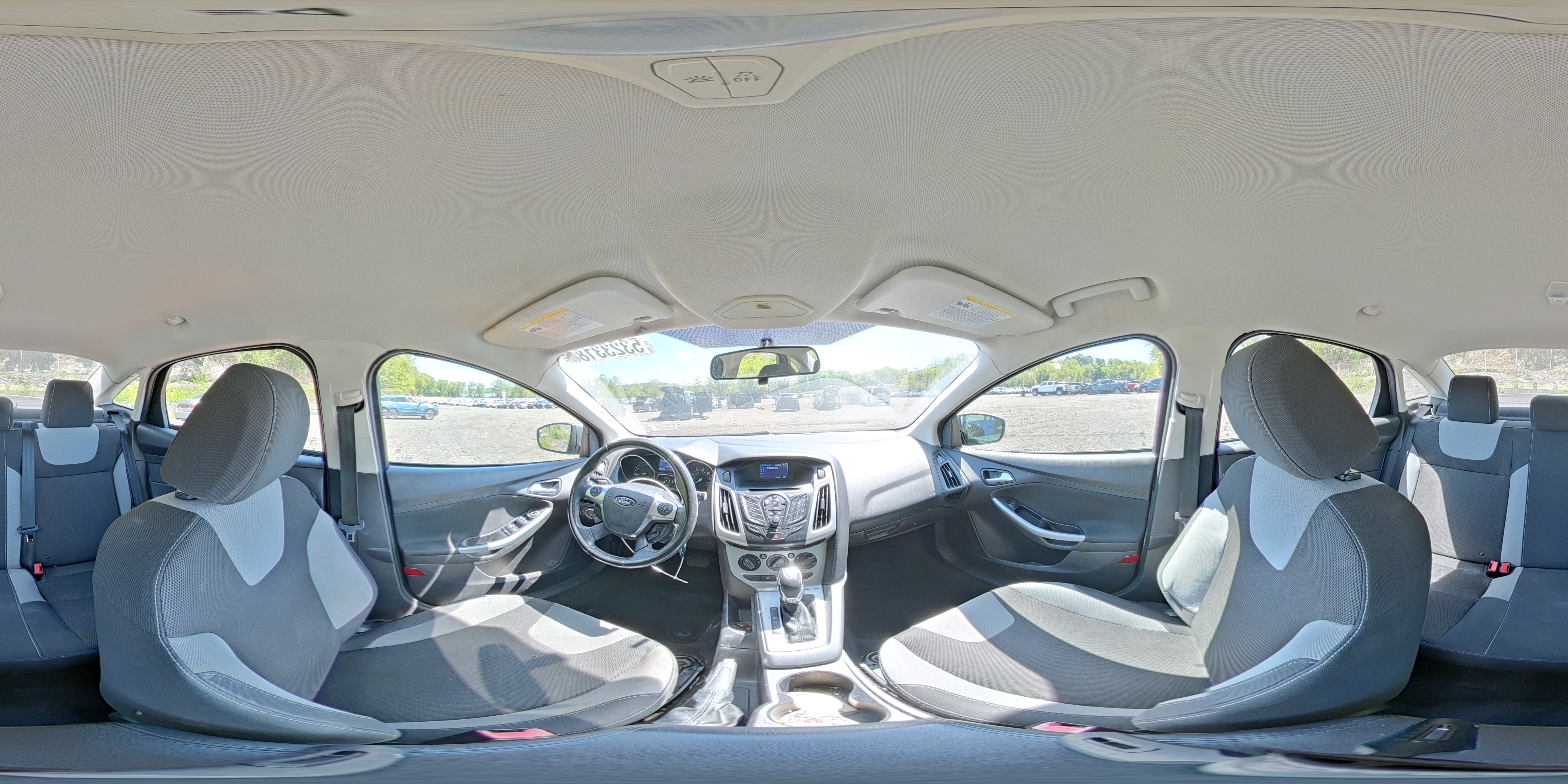 2012 Ford Focus Se Gray vin: 1FAHP3F21CL432517