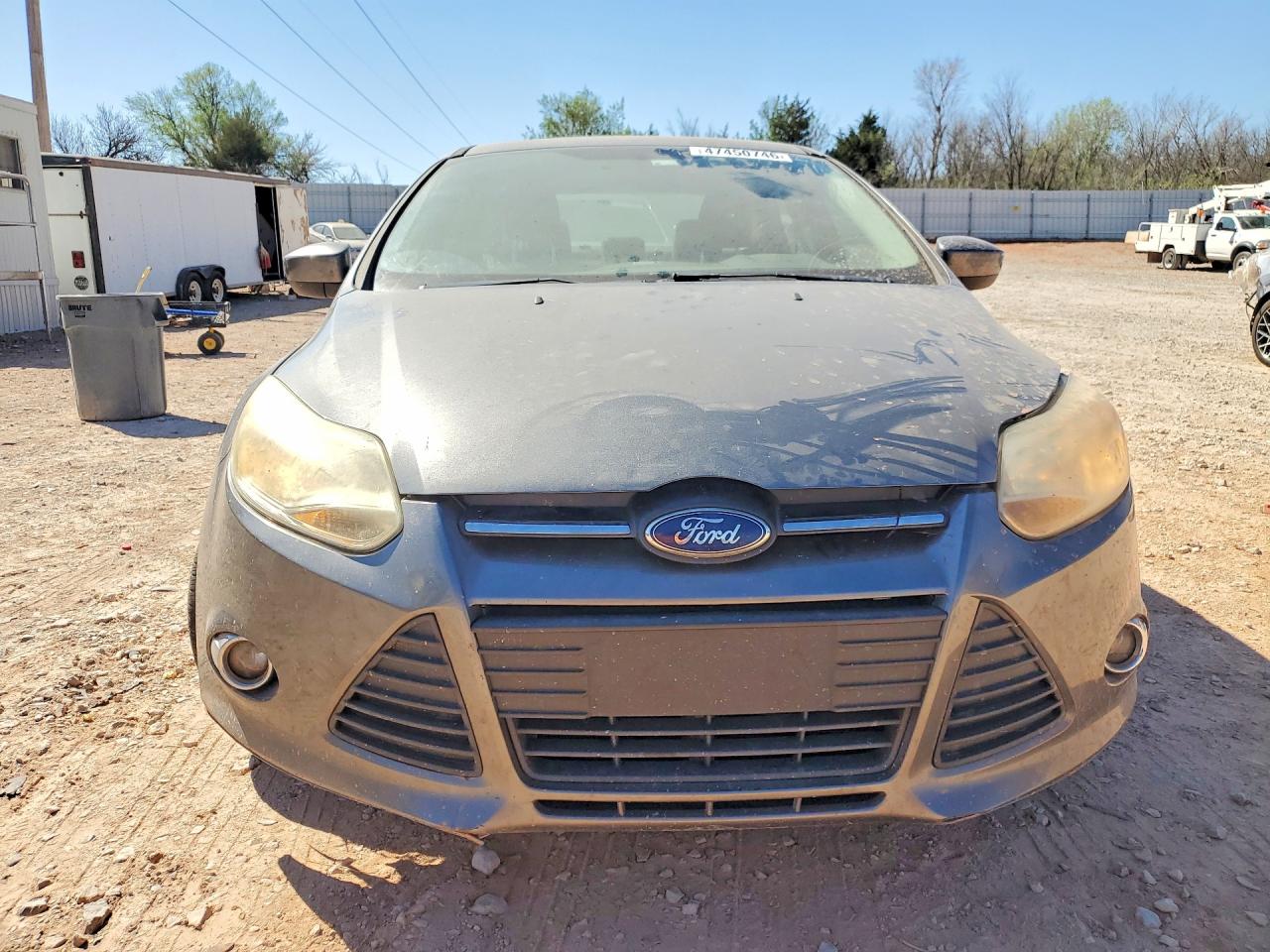 2012 Ford Focus Se Gray vin: 1FAHP3F22CL112090