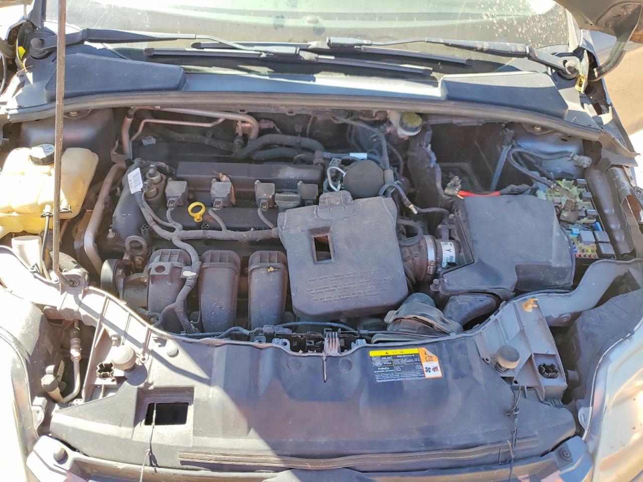 2012 Ford Focus Se Gray vin: 1FAHP3F22CL112090
