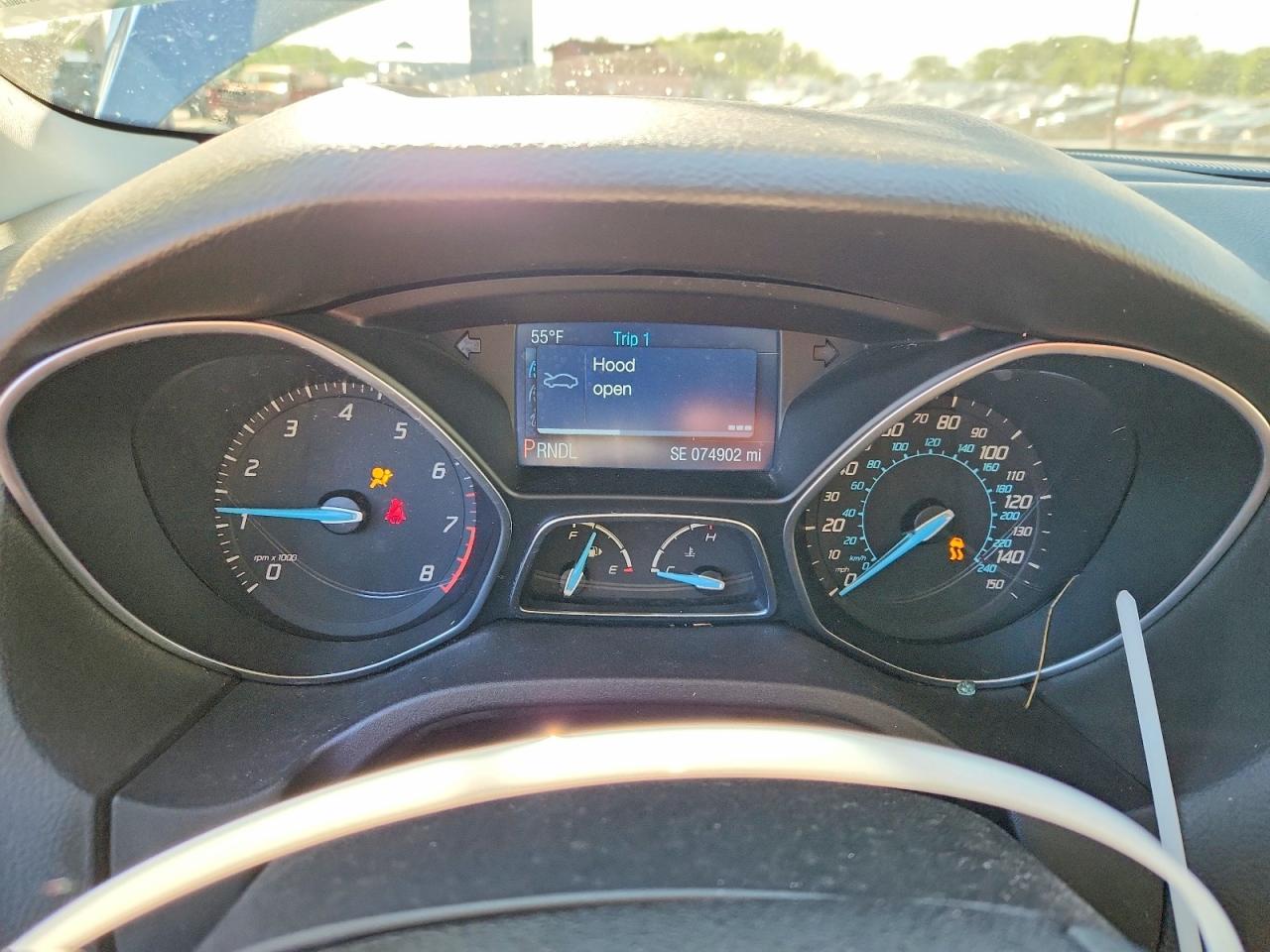2012 Ford Focus Se Синий vin: 1FAHP3F22CL127723