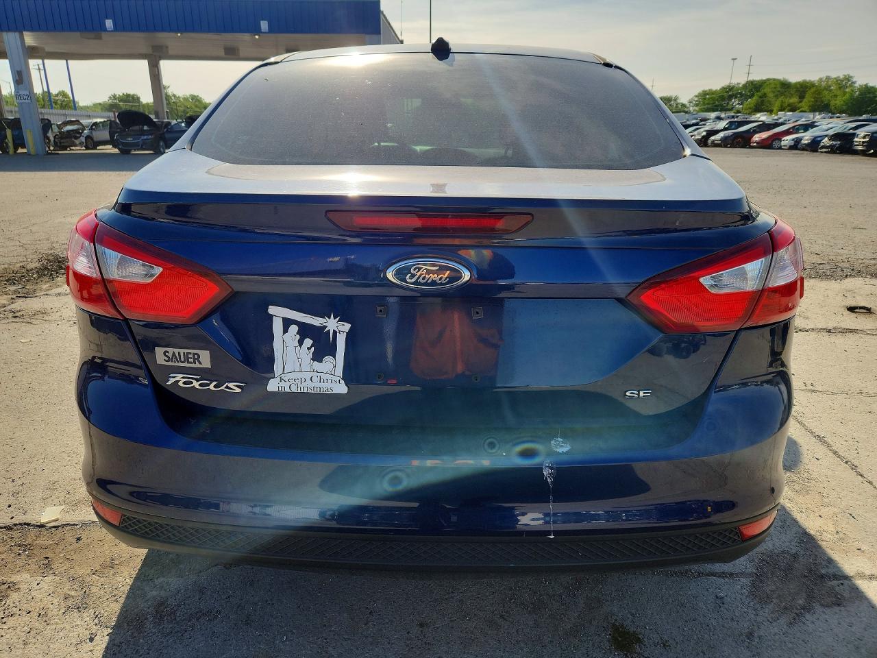 2012 Ford Focus Se Синий vin: 1FAHP3F22CL127723