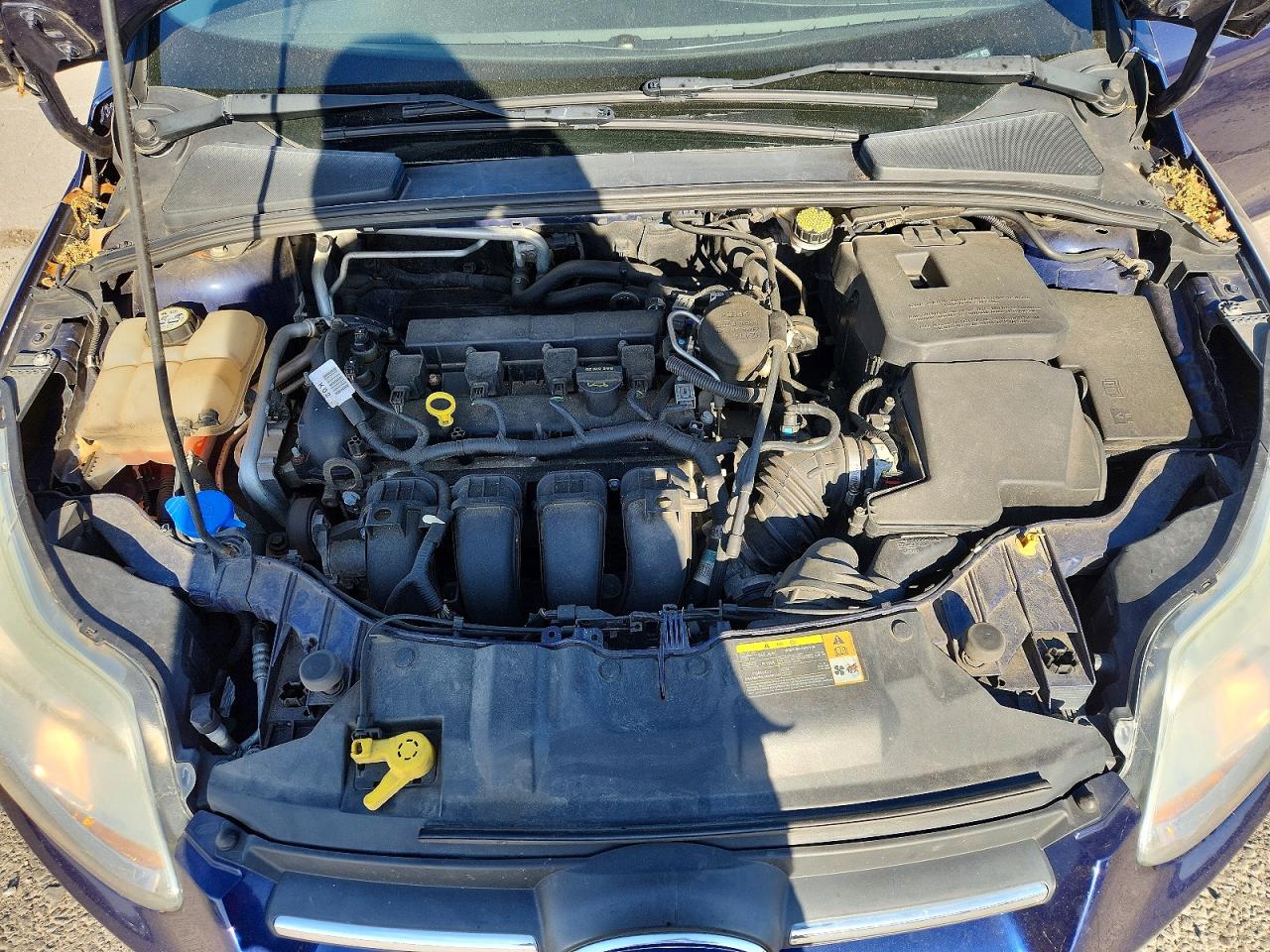 2012 Ford Focus Se Синий vin: 1FAHP3F22CL127723