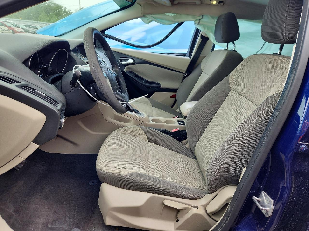 2012 Ford Focus Se Синий vin: 1FAHP3F22CL127723