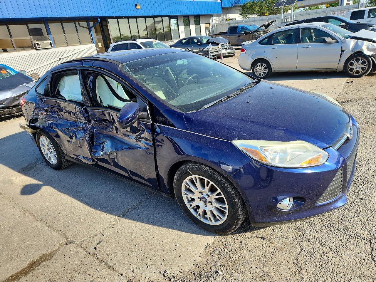 2012 Ford Focus Se Синий vin: 1FAHP3F22CL127723