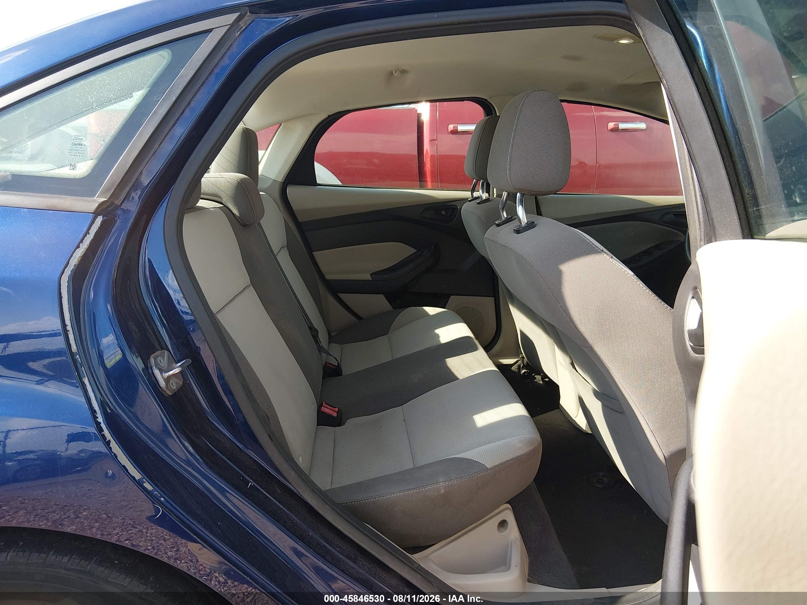 2012 Ford Focus Se Blue vin: 1FAHP3F22CL129620