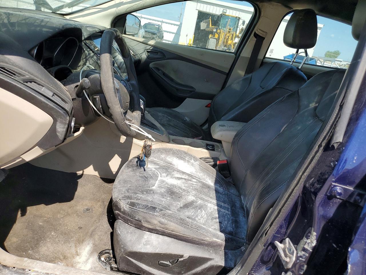 2012 Ford Focus Se Blue vin: 1FAHP3F22CL131559