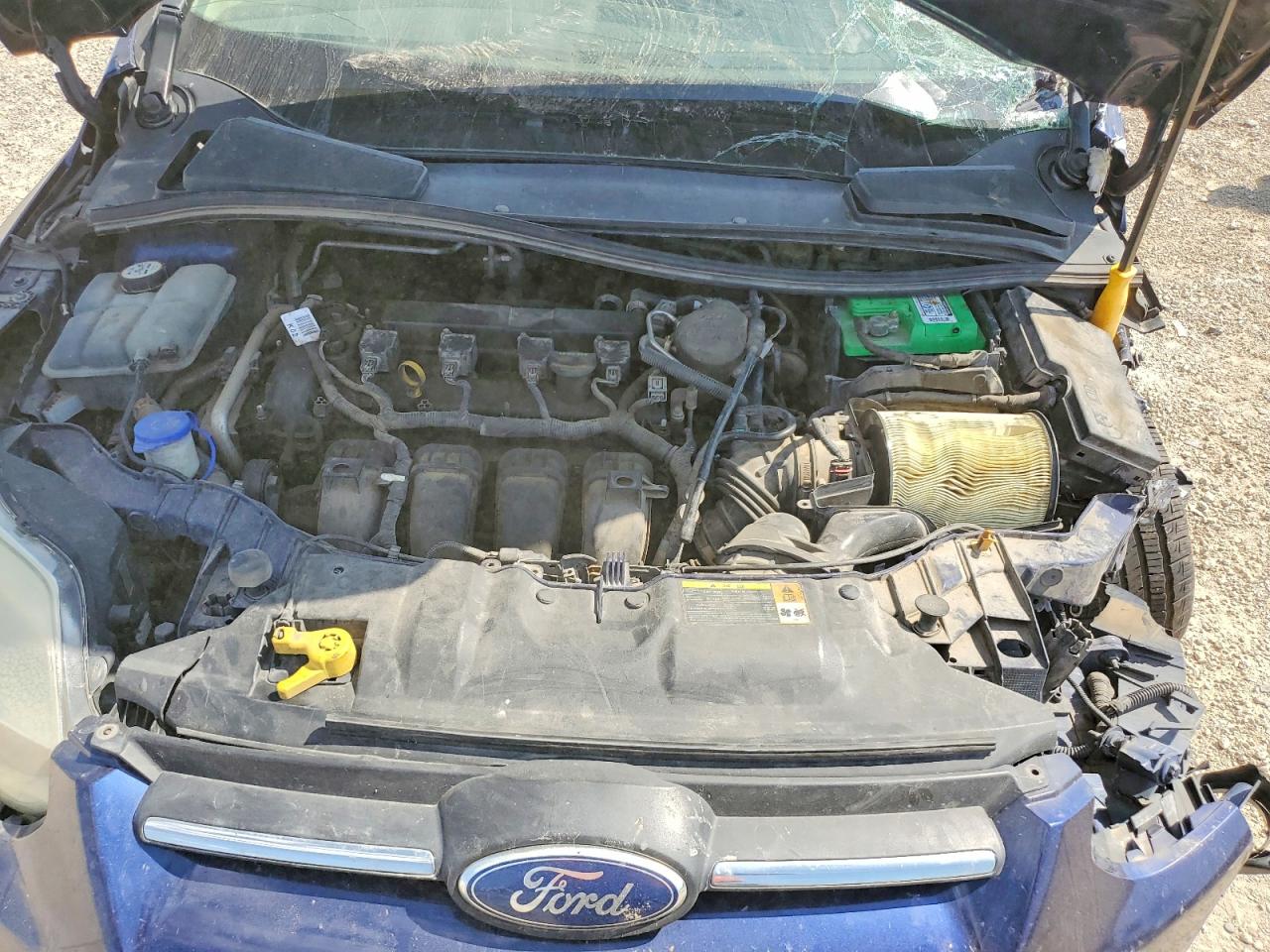 2012 Ford Focus Se Blue vin: 1FAHP3F22CL131559