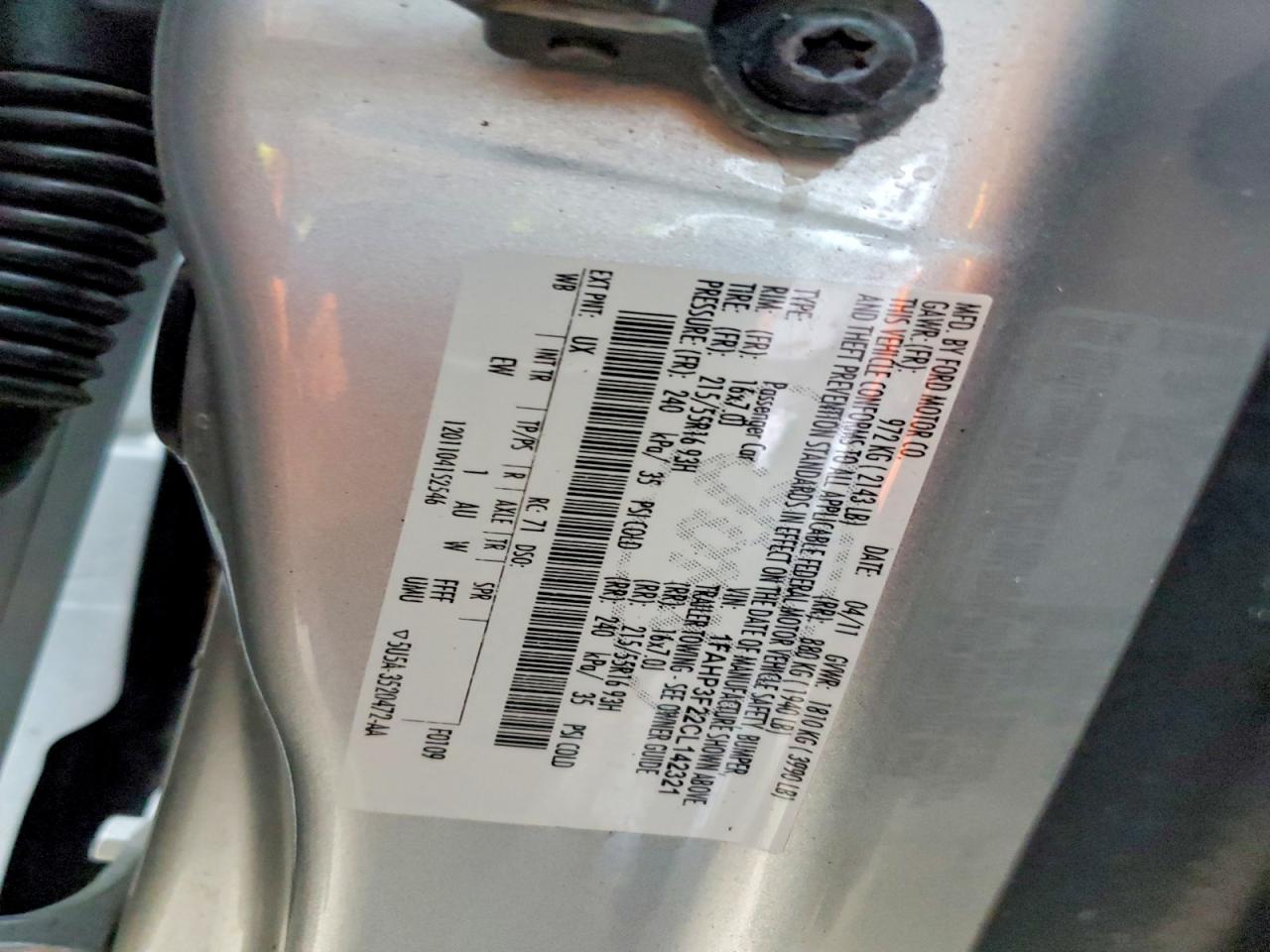 2012 Ford Focus Se Silver vin: 1FAHP3F22CL142321