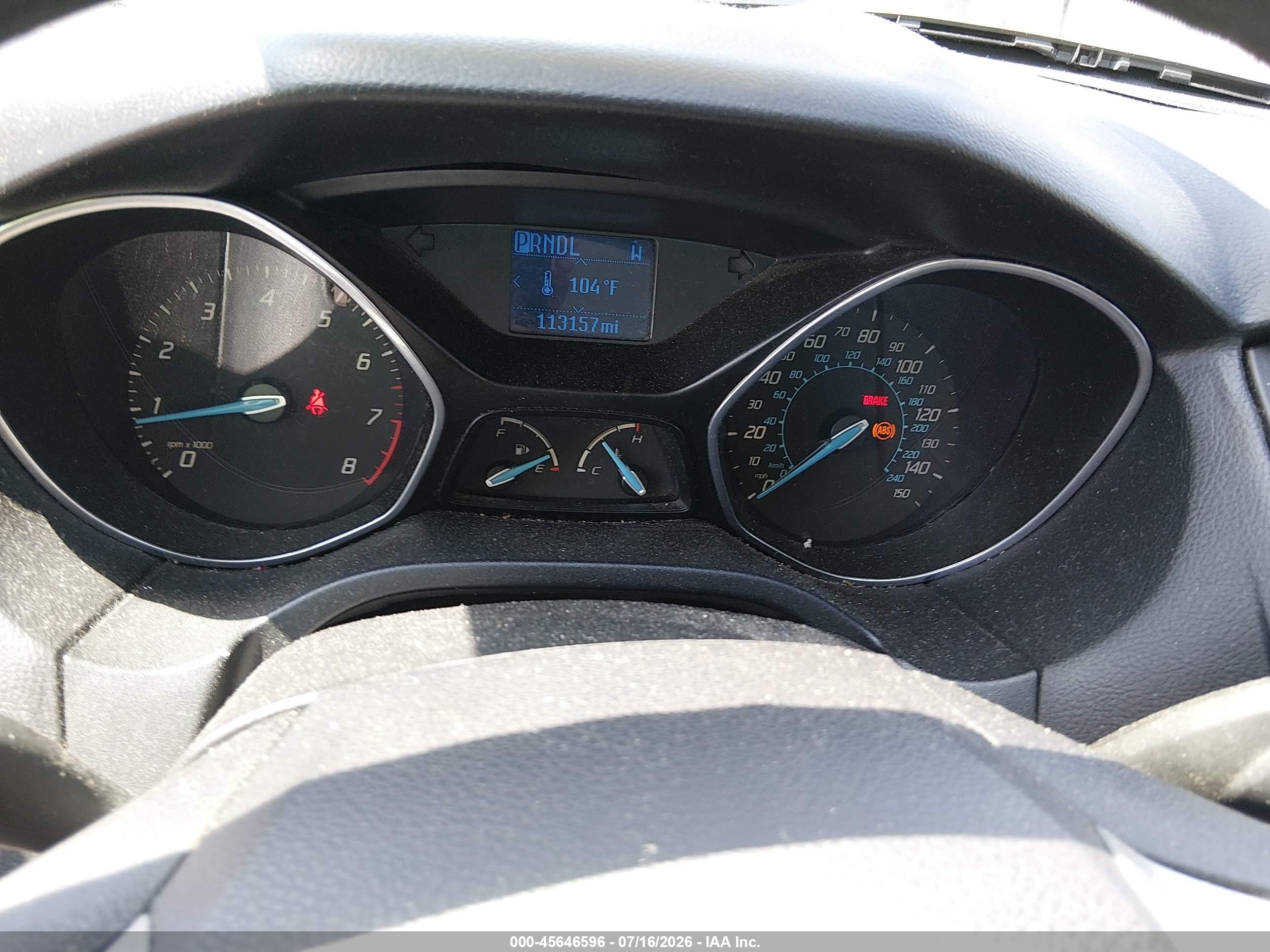 2012 Ford Focus Se Gray vin: 1FAHP3F22CL176985
