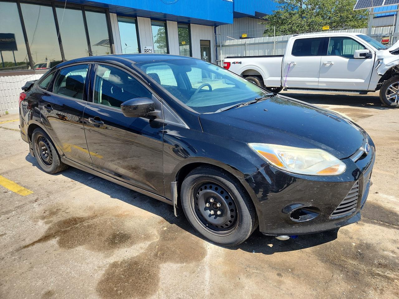 2012 Ford Focus Se Black vin: 1FAHP3F22CL211086