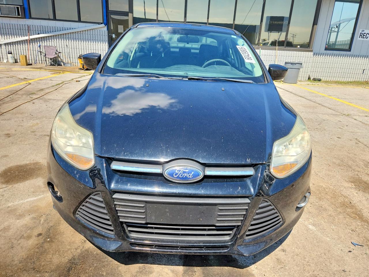 2012 Ford Focus Se Black vin: 1FAHP3F22CL211086