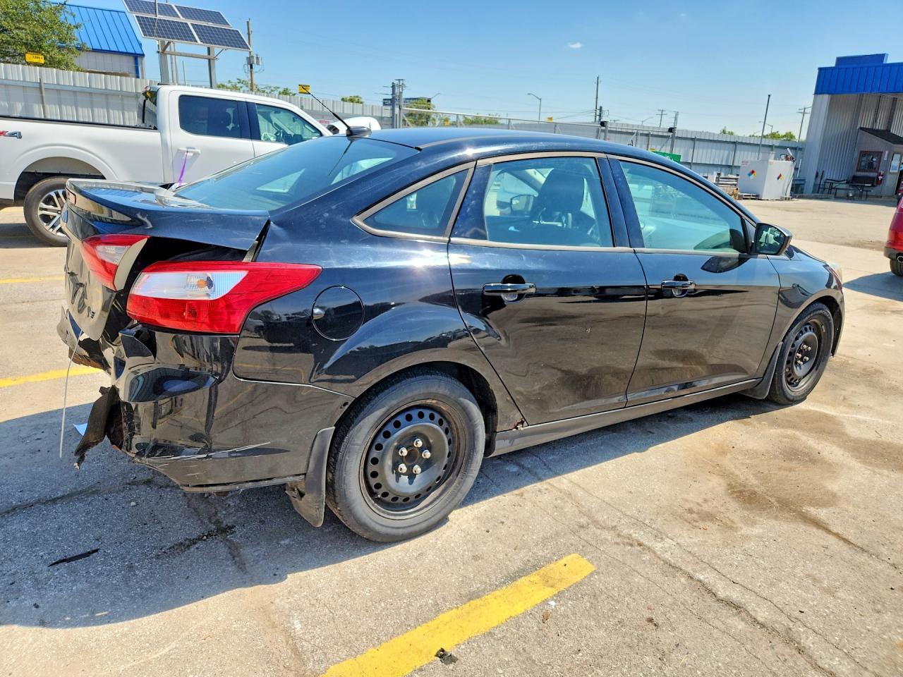 2012 Ford Focus Se Black vin: 1FAHP3F22CL211086