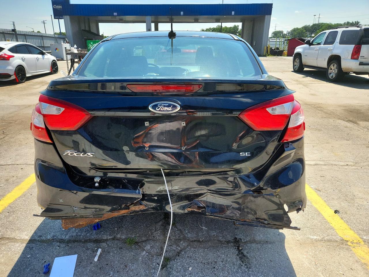 2012 Ford Focus Se Black vin: 1FAHP3F22CL211086
