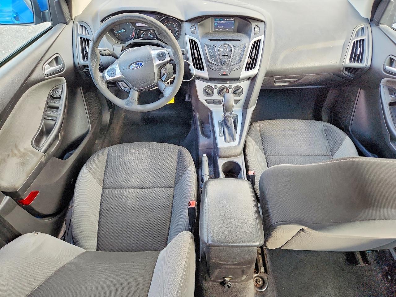 2012 Ford Focus Se Blue vin: 1FAHP3F22CL233220