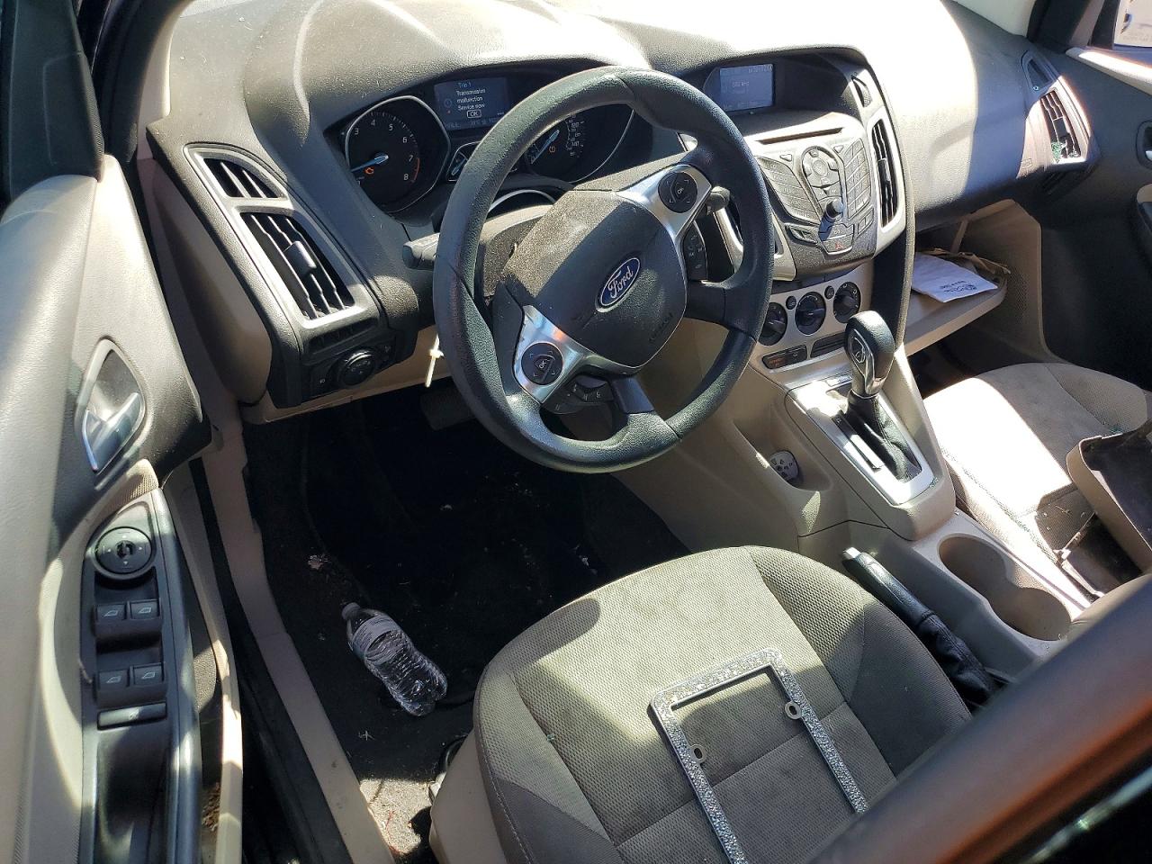 2012 Ford Focus Se Black vin: 1FAHP3F22CL244458