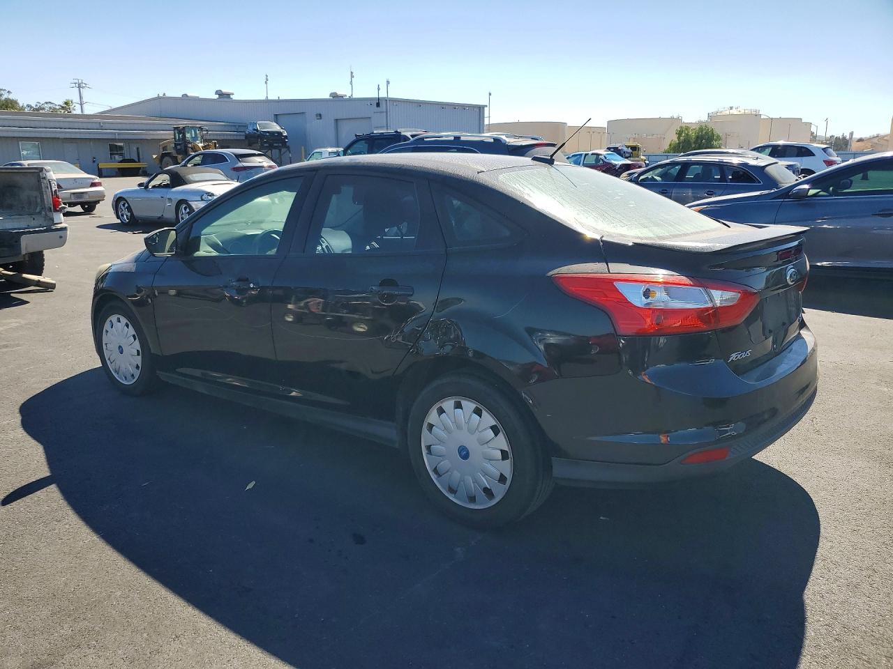 2012 Ford Focus Se Black vin: 1FAHP3F22CL244458