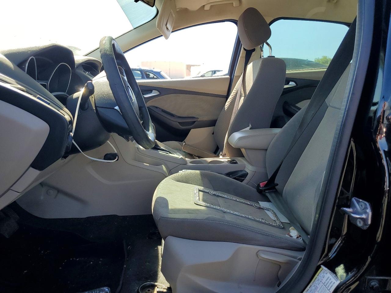 2012 Ford Focus Se Black vin: 1FAHP3F22CL244458