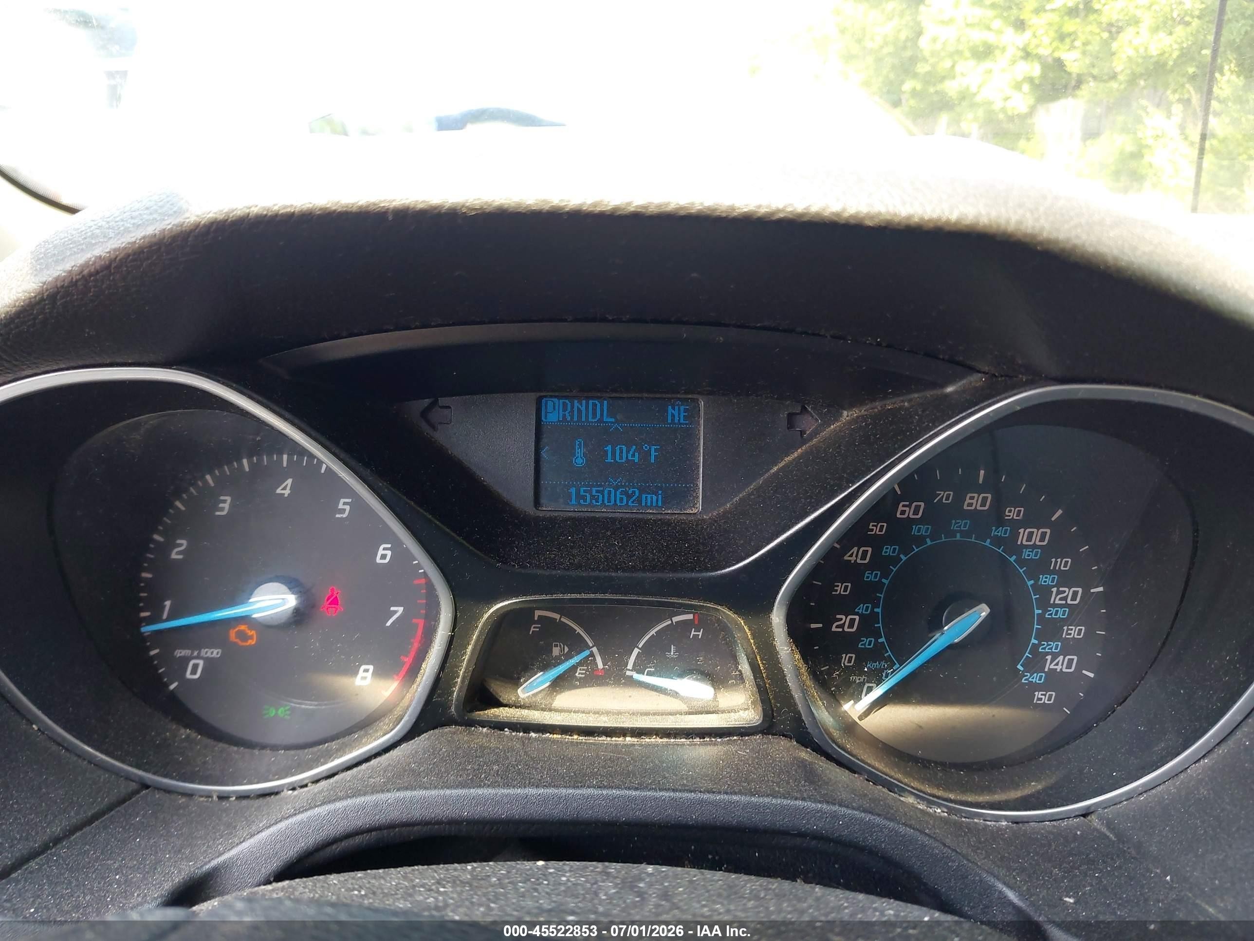 2012 Ford Focus Se Синий vin: 1FAHP3F22CL316100