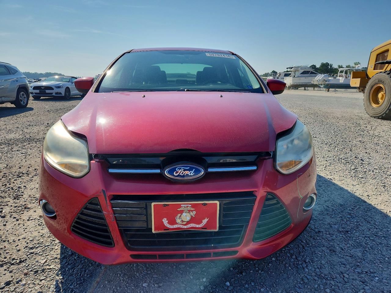 2012 Ford Focus Se Red vin: 1FAHP3F22CL347279
