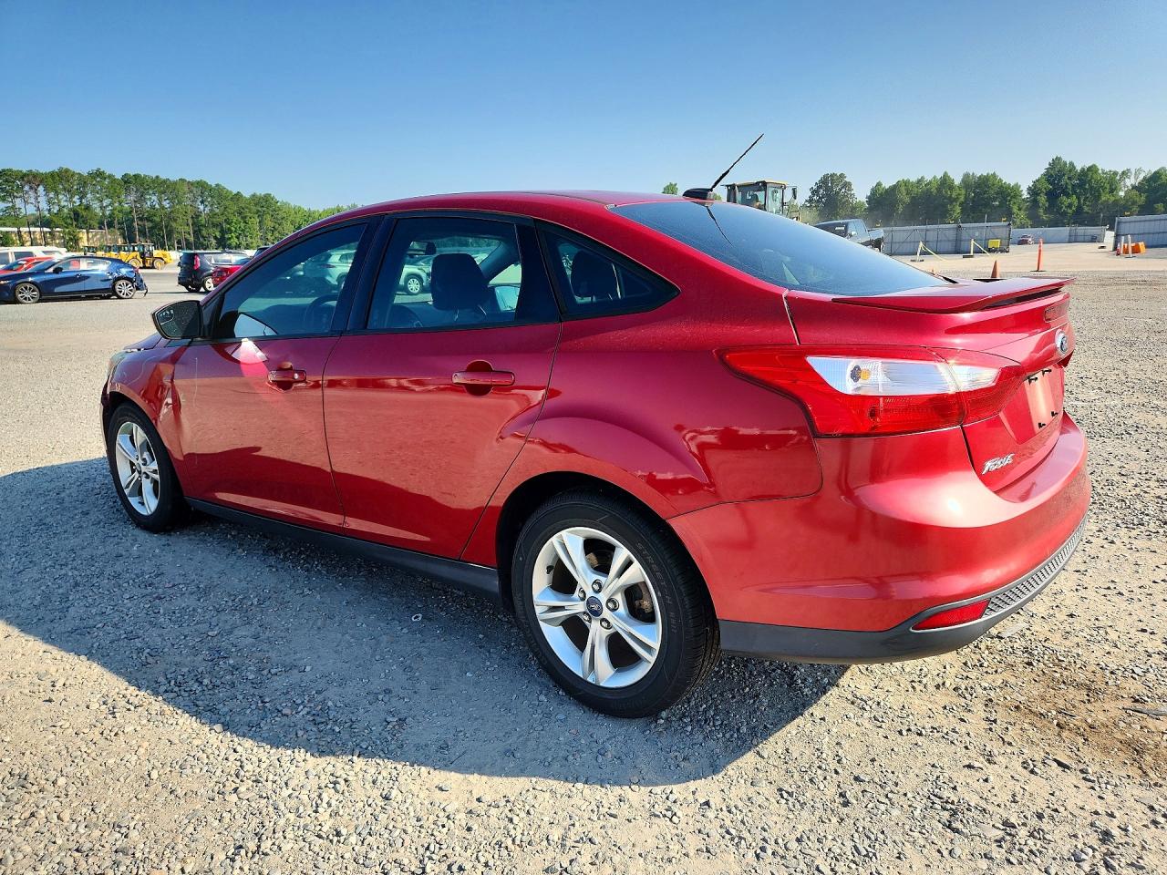 2012 Ford Focus Se Red vin: 1FAHP3F22CL347279