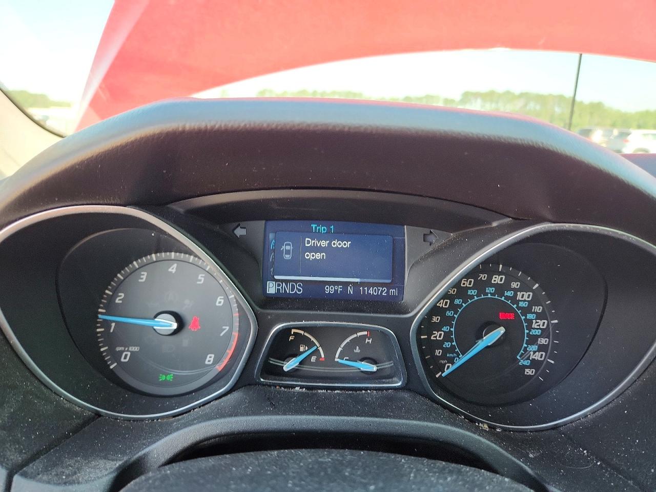2012 Ford Focus Se Red vin: 1FAHP3F22CL347279