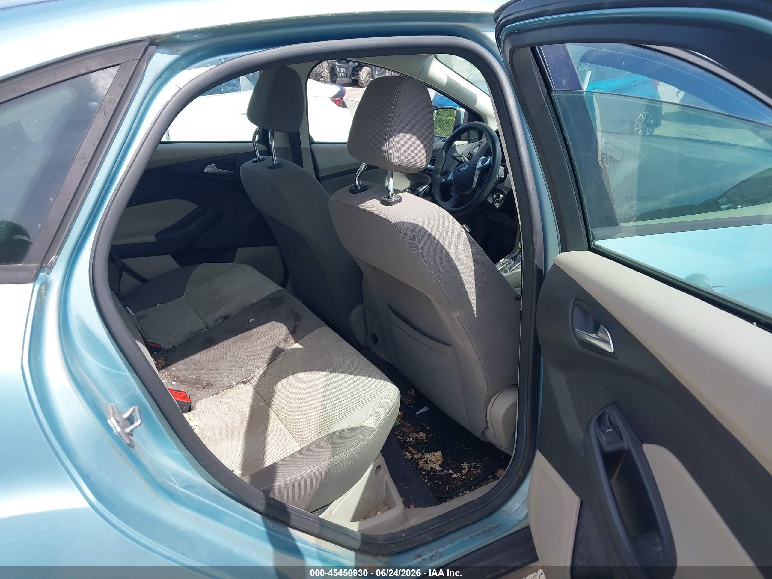 2012 Ford Focus Se Green vin: 1FAHP3F22CL352076