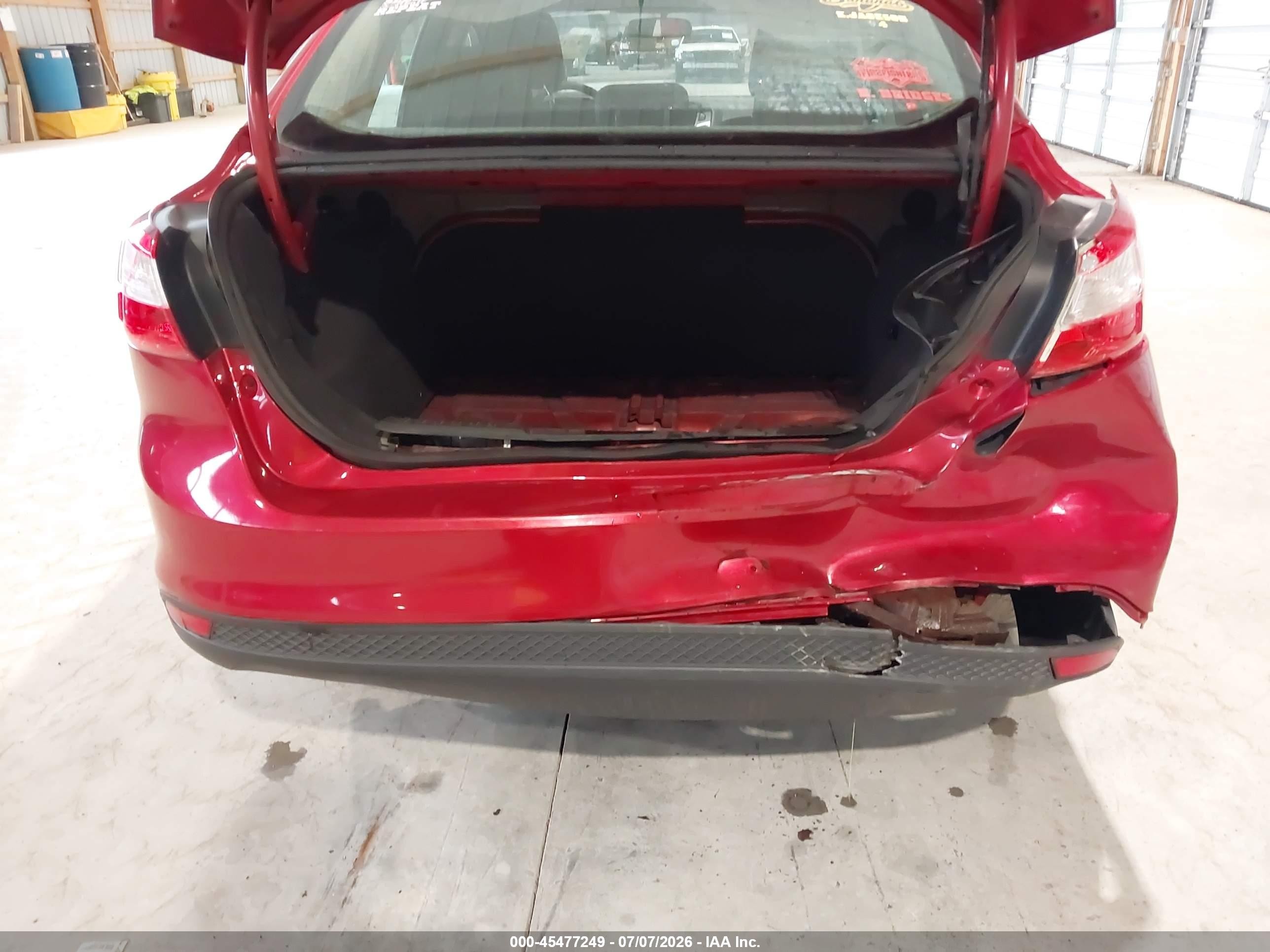 2012 Ford Focus Se Red vin: 1FAHP3F22CL359982