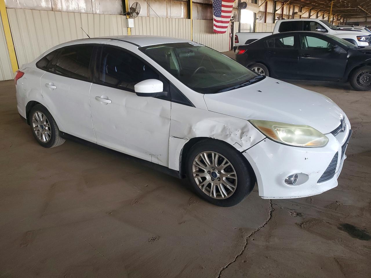 2012 Ford Focus S Белый vin: 1FAHP3F22CL379360