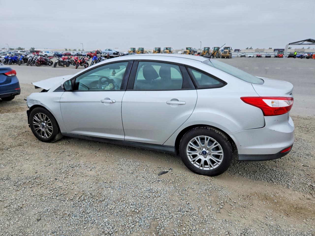 2012 Ford Focus Se Gray vin: 1FAHP3F22CL394943