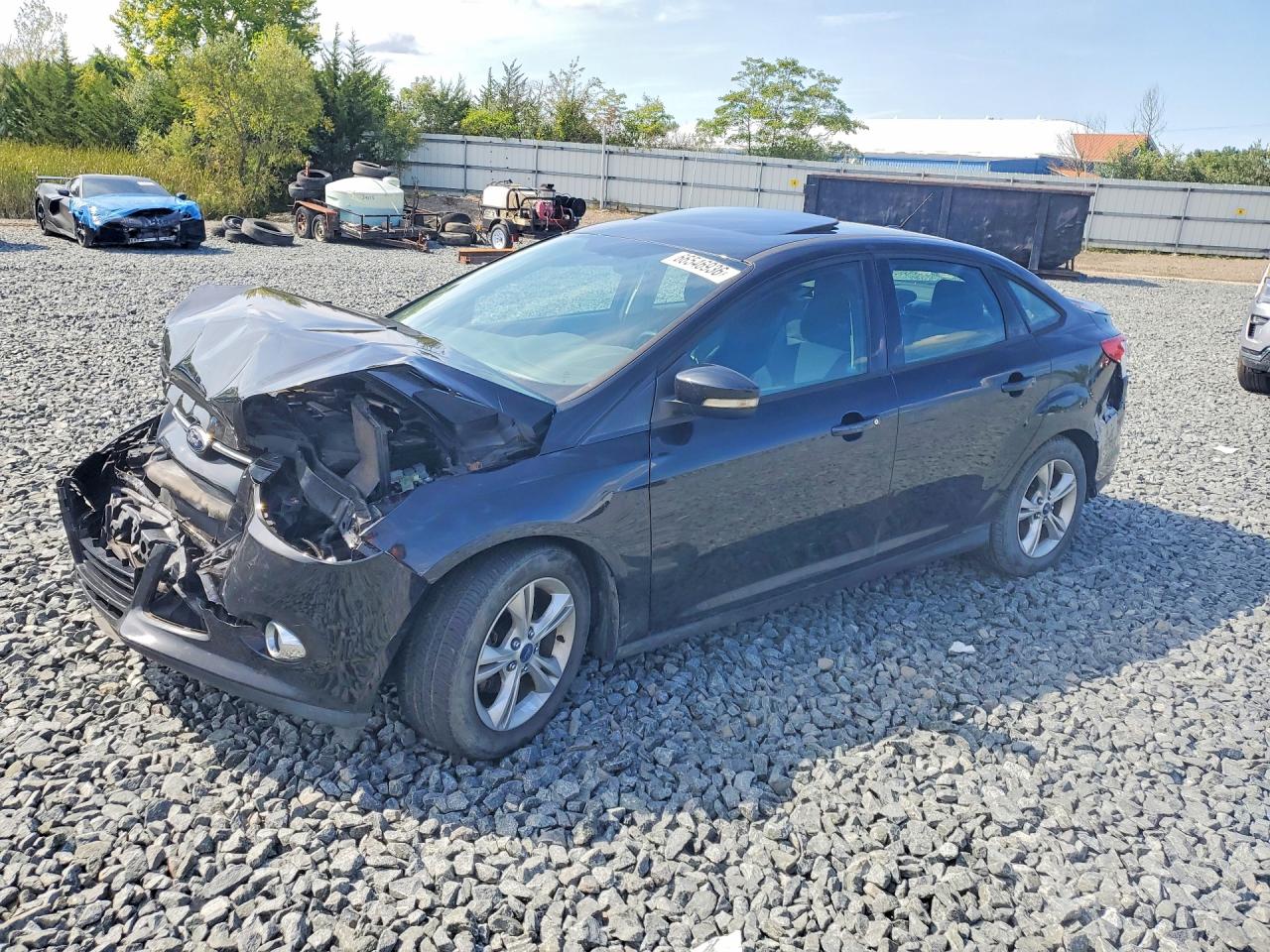 2012 Ford Focus Se Black vin: 1FAHP3F22CL402135