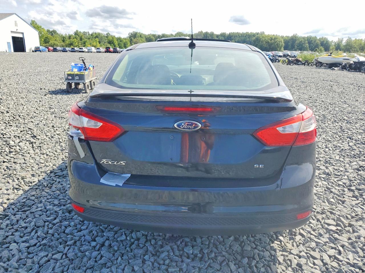 2012 Ford Focus Se Black vin: 1FAHP3F22CL402135