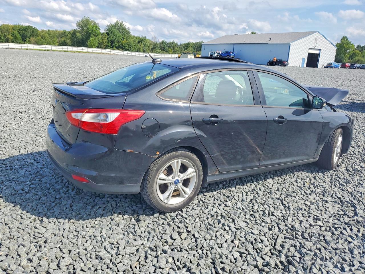 2012 Ford Focus Se Black vin: 1FAHP3F22CL402135