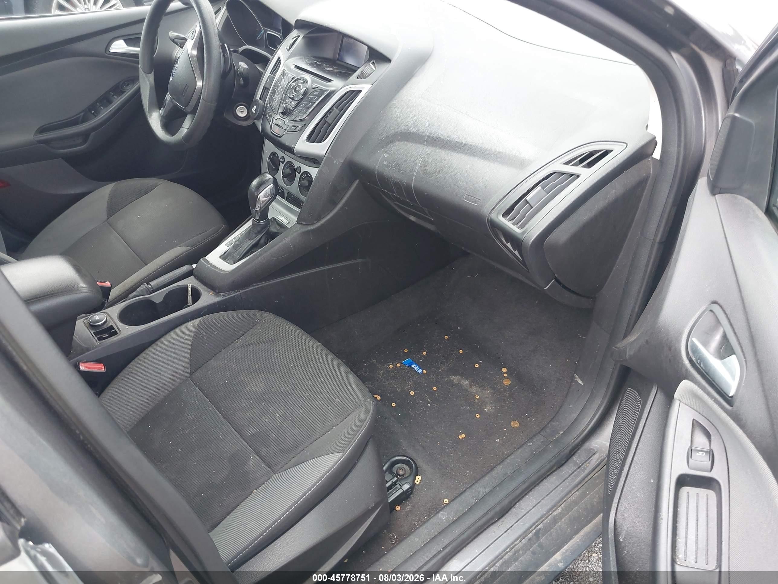 2012 Ford Focus Se Gray vin: 1FAHP3F22CL403530