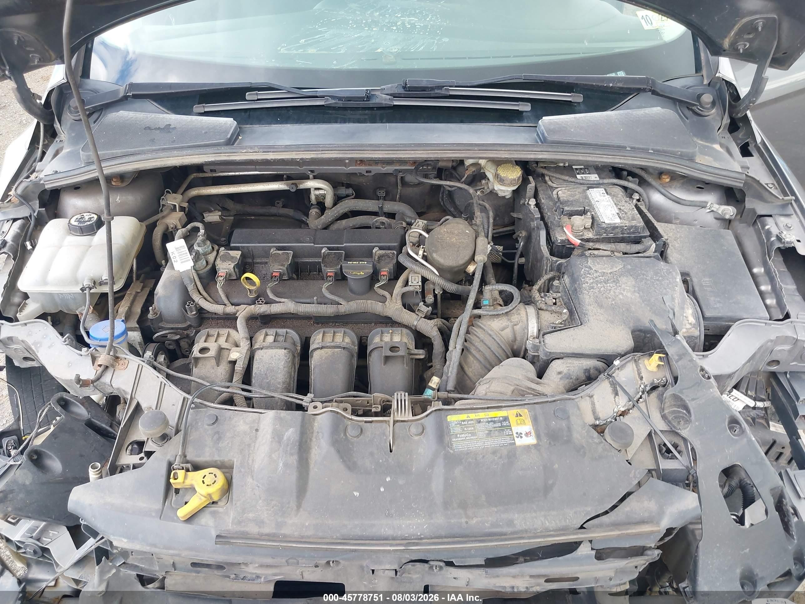 2012 Ford Focus Se Gray vin: 1FAHP3F22CL403530