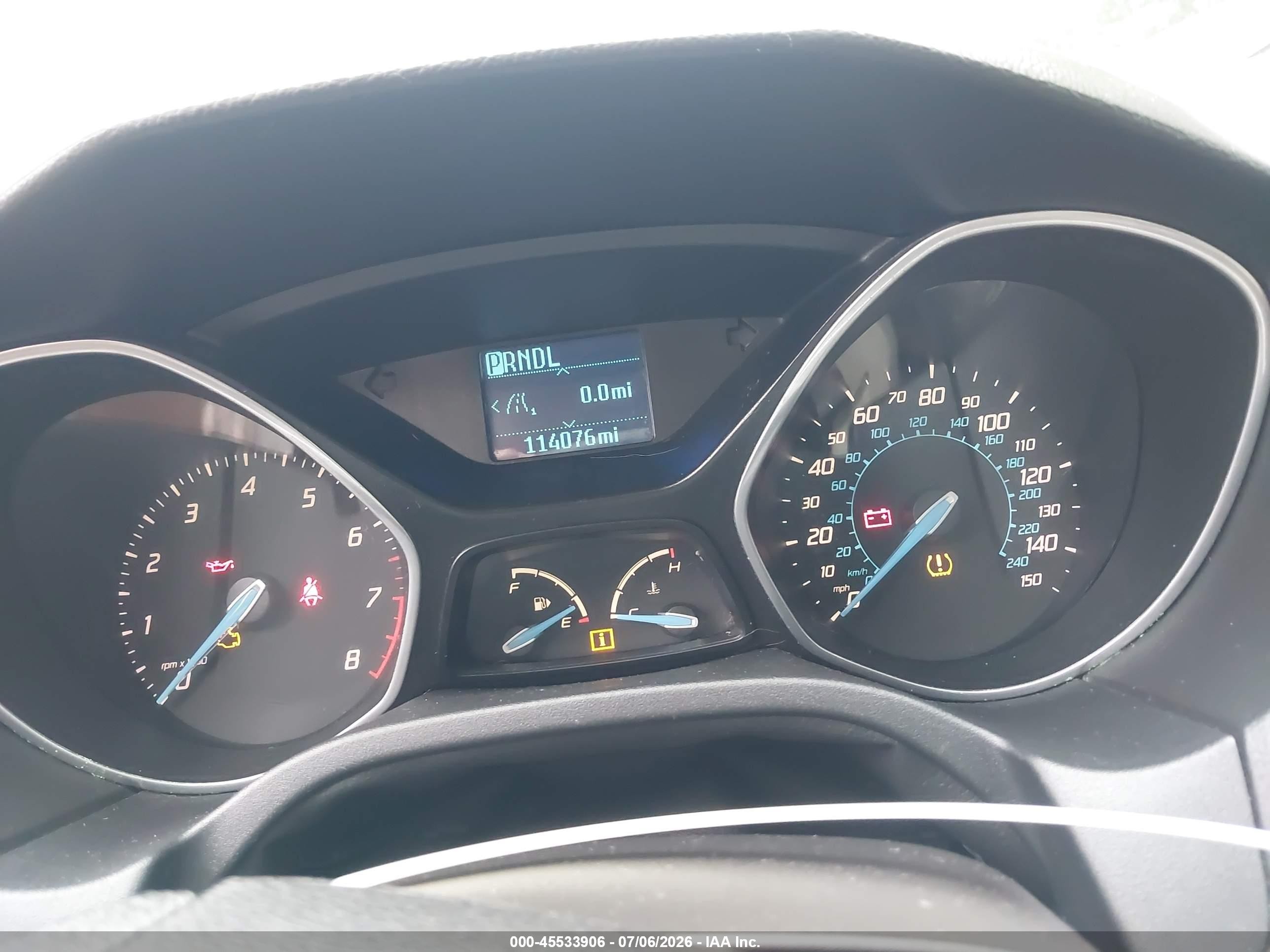 2012 Ford Focus Se White vin: 1FAHP3F22CL407352