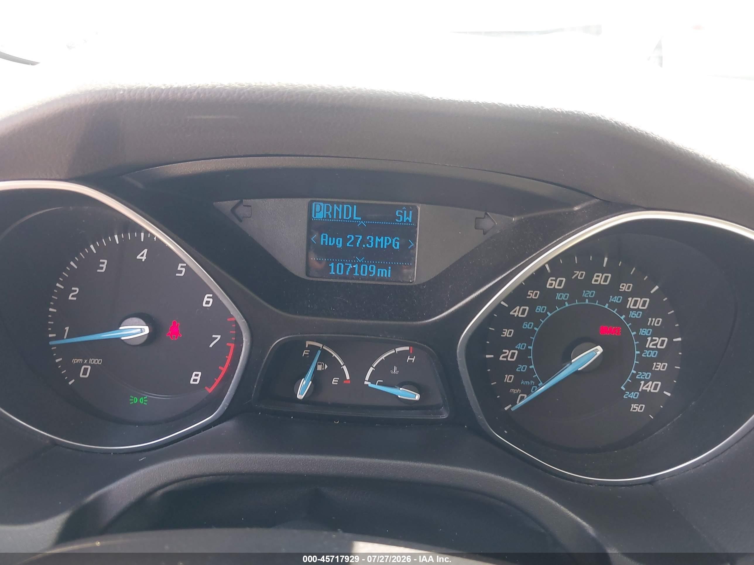 2012 Ford Focus Se White vin: 1FAHP3F22CL424409