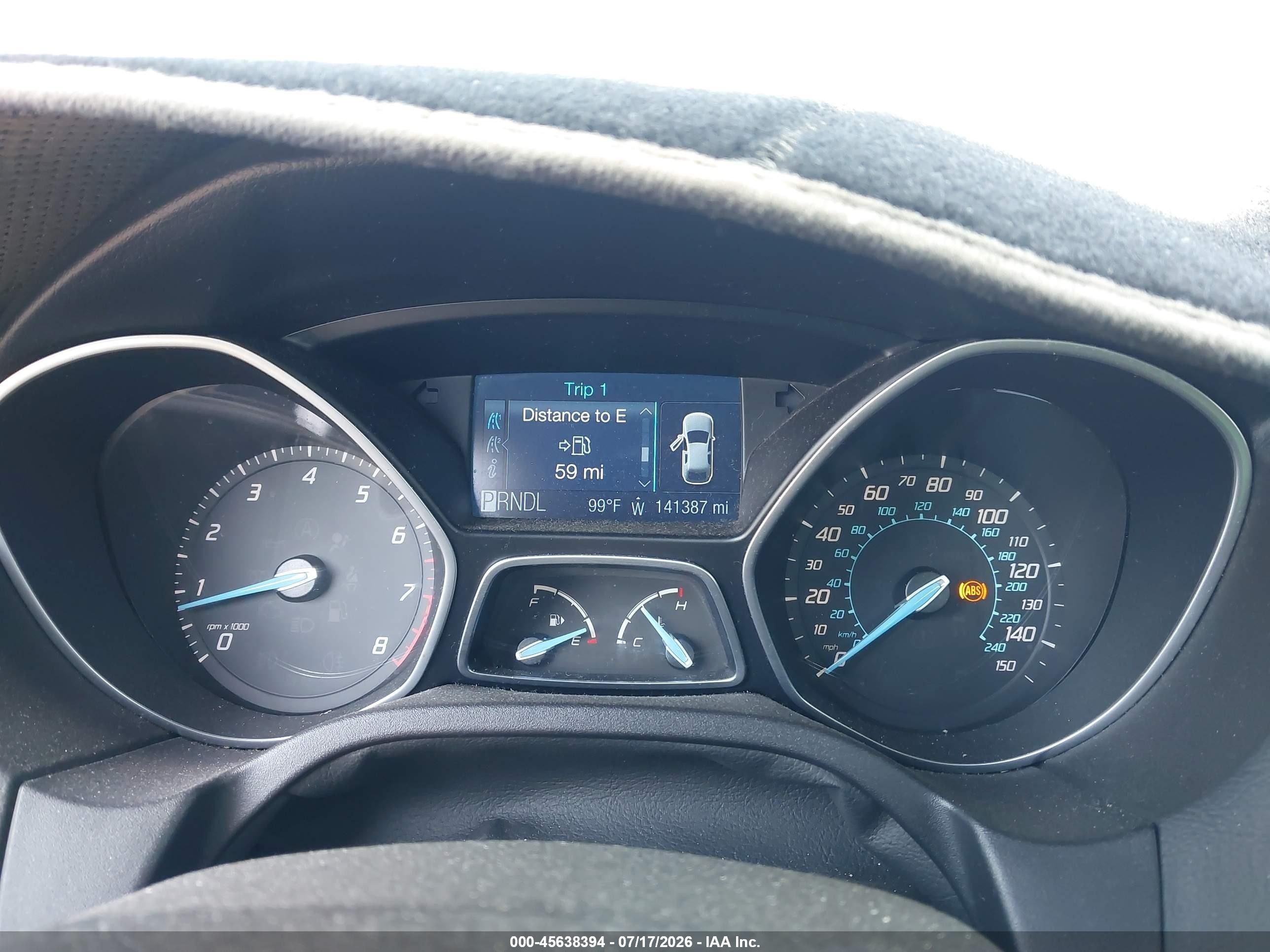 2012 Ford Focus Se Black vin: 1FAHP3F23CL101826