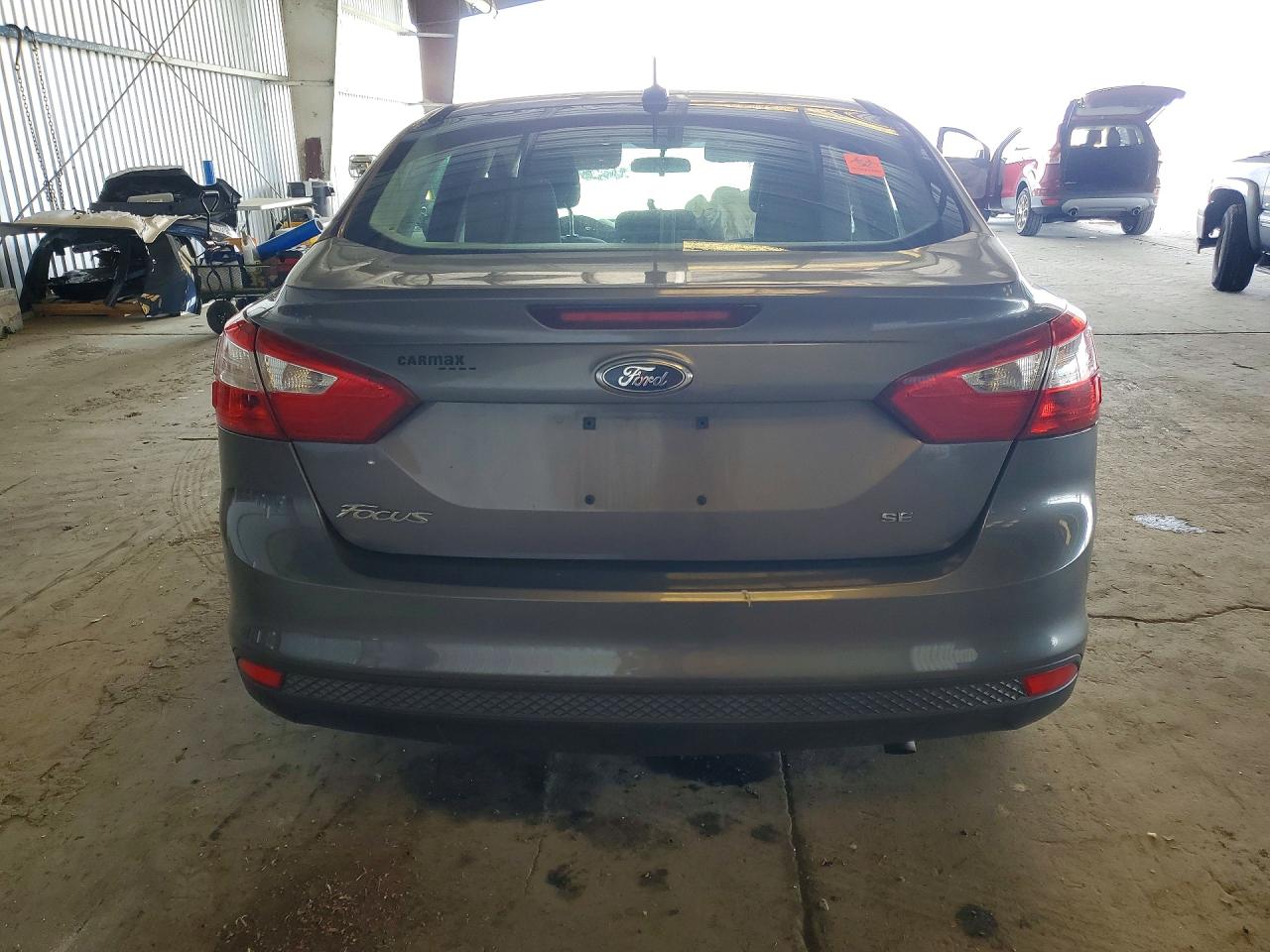 2012 Ford Focus Se Gray vin: 1FAHP3F23CL140111