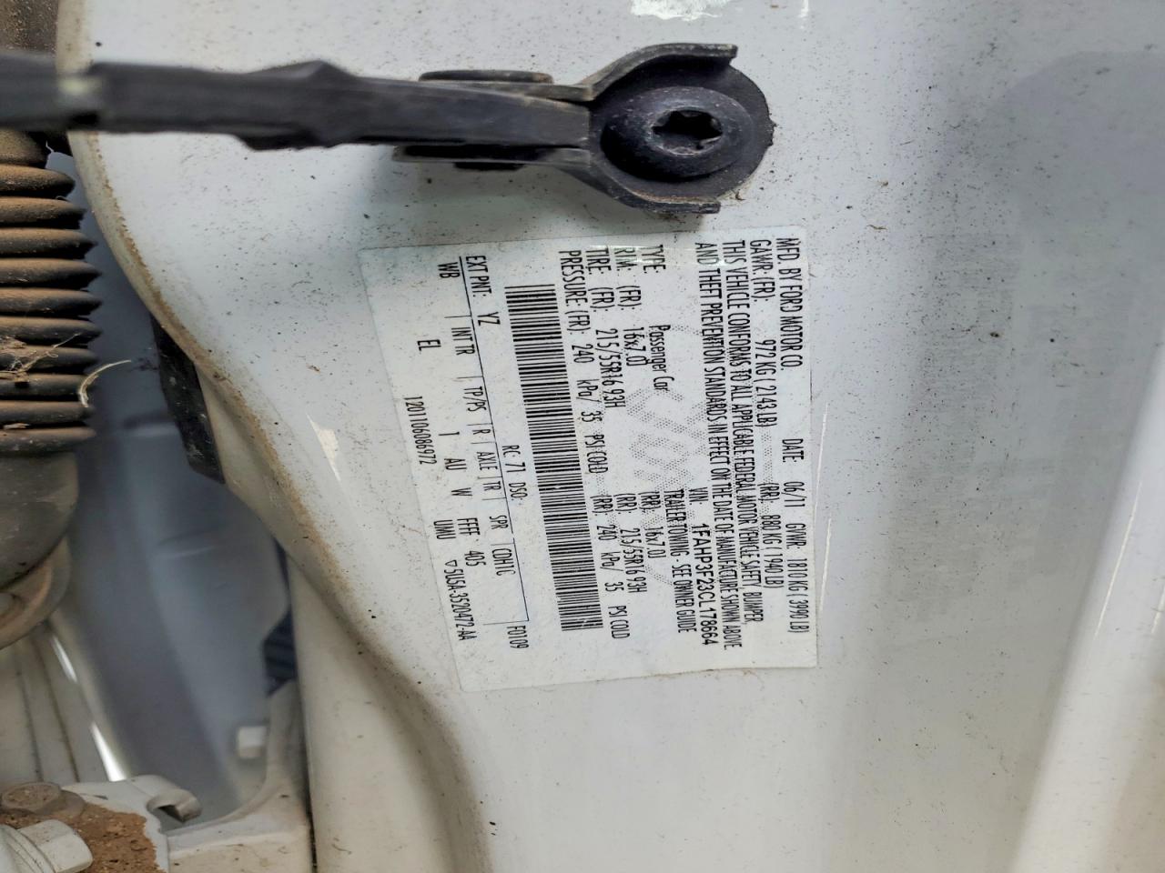 2012 Ford Focus Se Белый vin: 1FAHP3F23CL178664