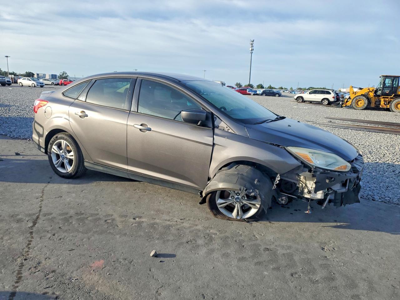 2012 Ford Focus Se Серый vin: 1FAHP3F23CL204924