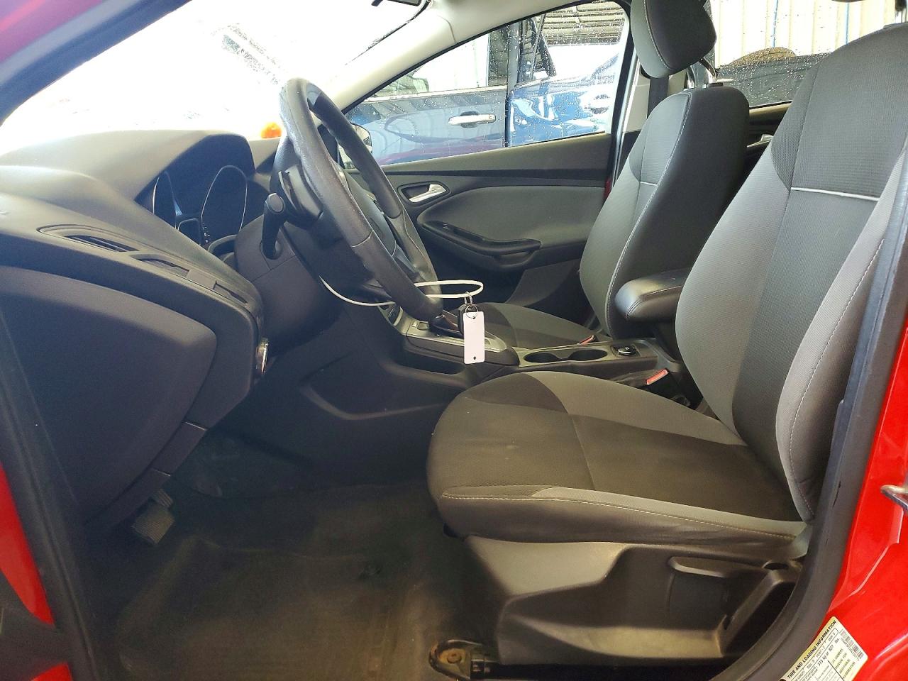 2012 Ford Focus Se Red vin: 1FAHP3F23CL233713