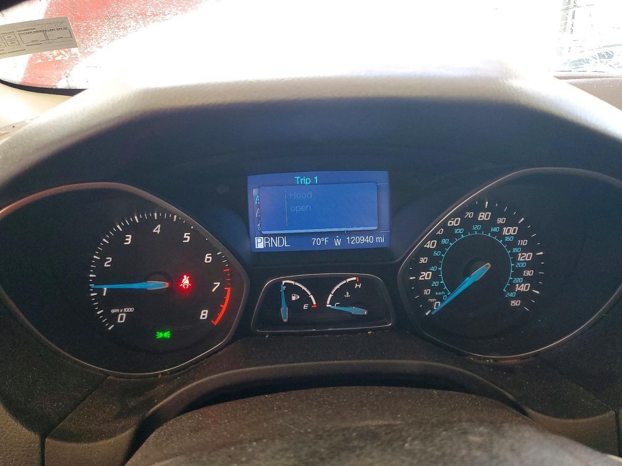 2012 Ford Focus Se Red vin: 1FAHP3F23CL233713