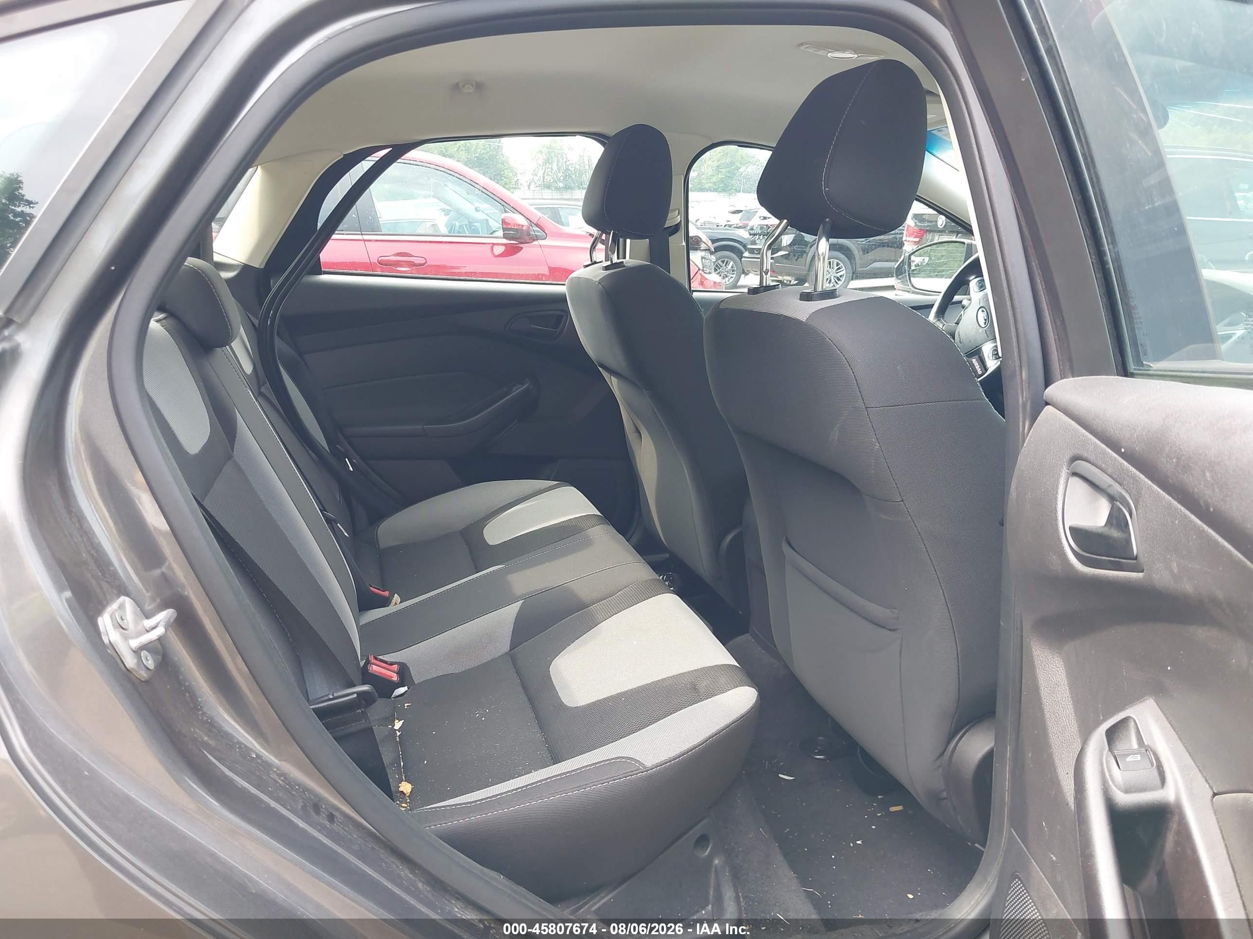 2012 Ford Focus Se Gray vin: 1FAHP3F23CL258515