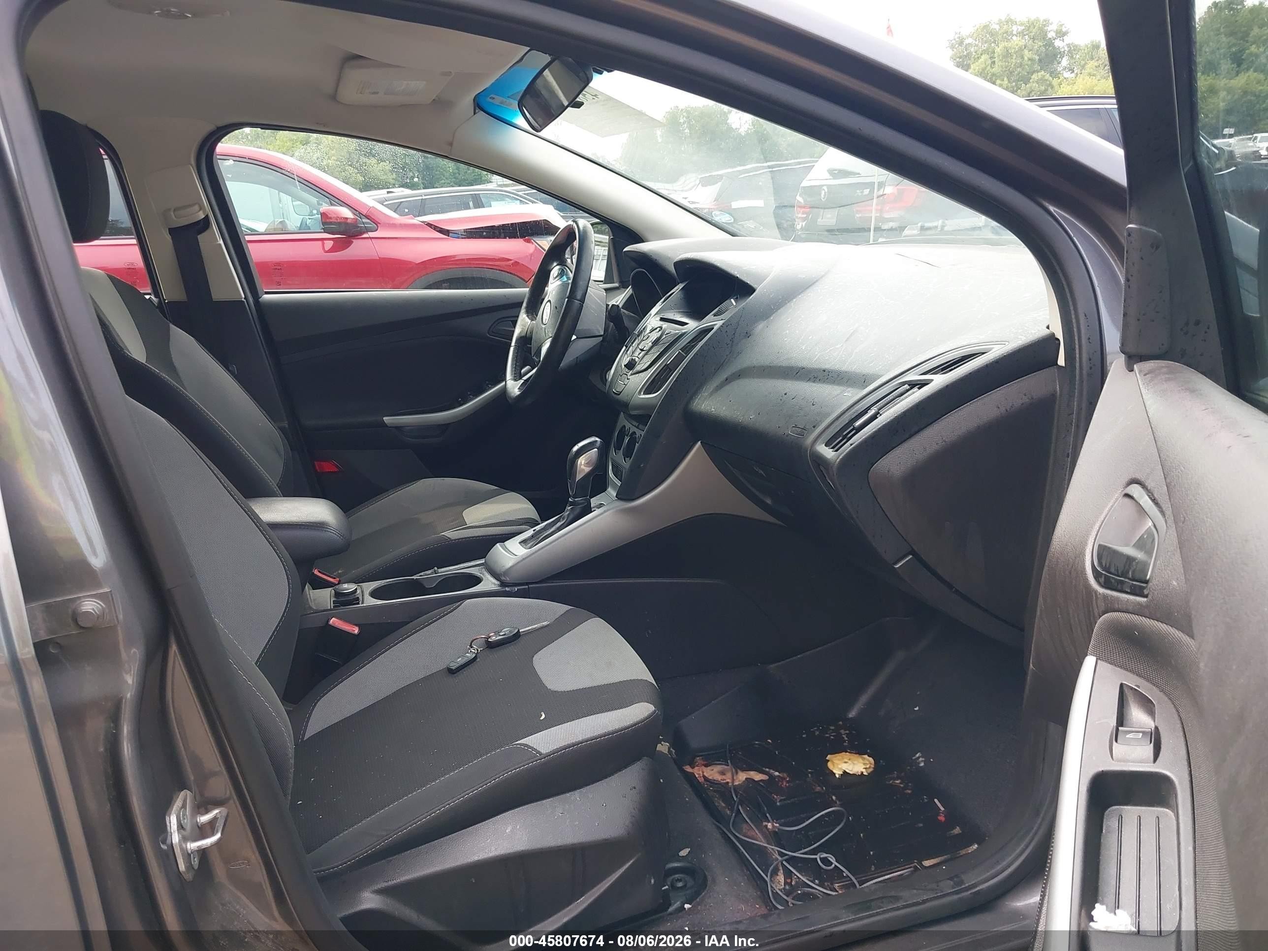 2012 Ford Focus Se Gray vin: 1FAHP3F23CL258515