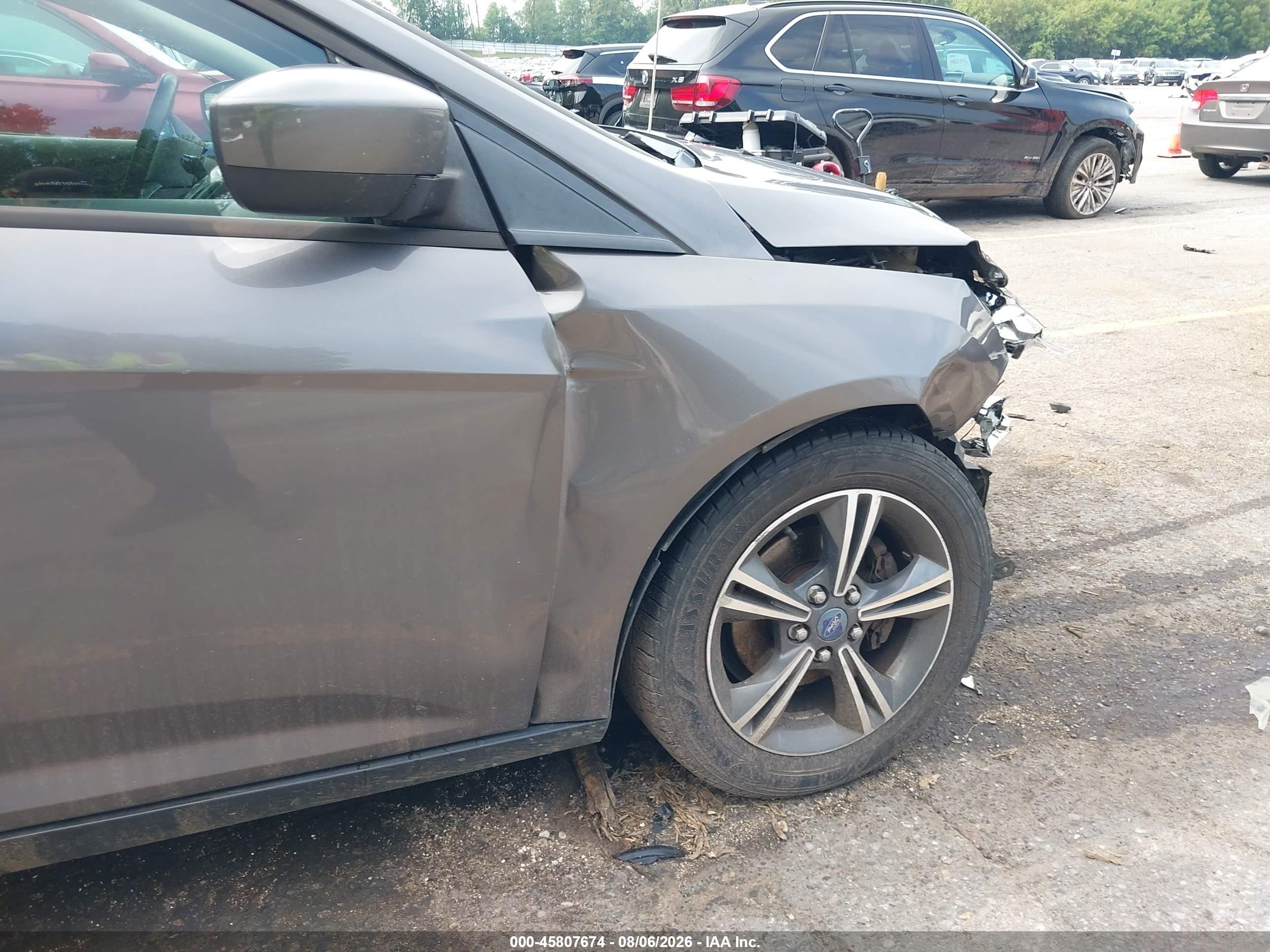 2012 Ford Focus Se Gray vin: 1FAHP3F23CL258515