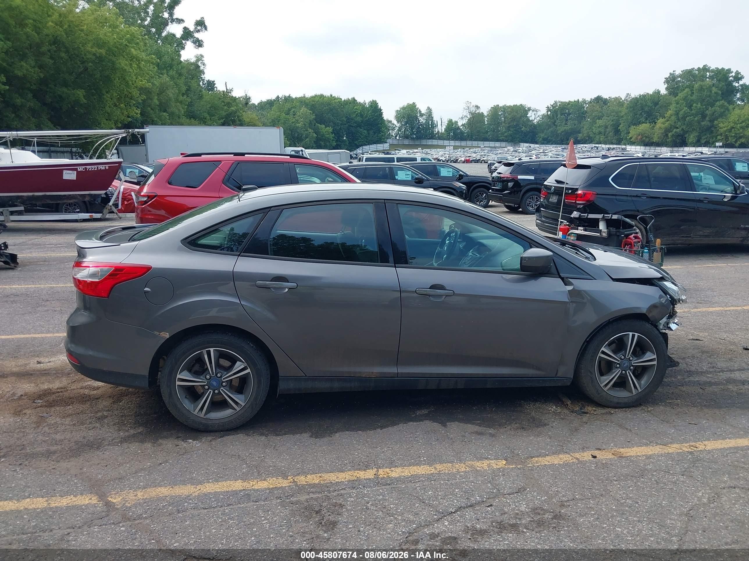 2012 Ford Focus Se Gray vin: 1FAHP3F23CL258515