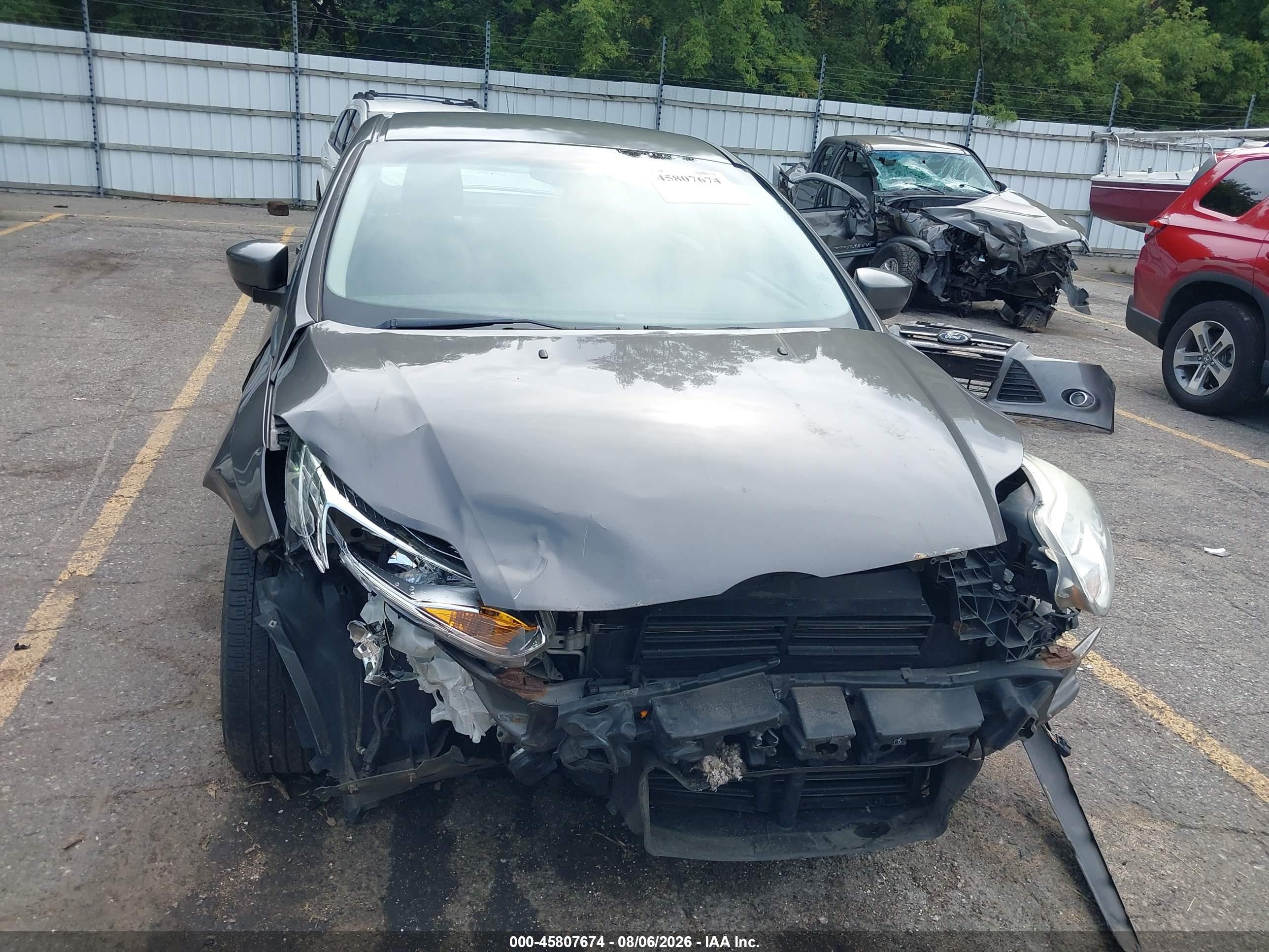 2012 Ford Focus Se Gray vin: 1FAHP3F23CL258515