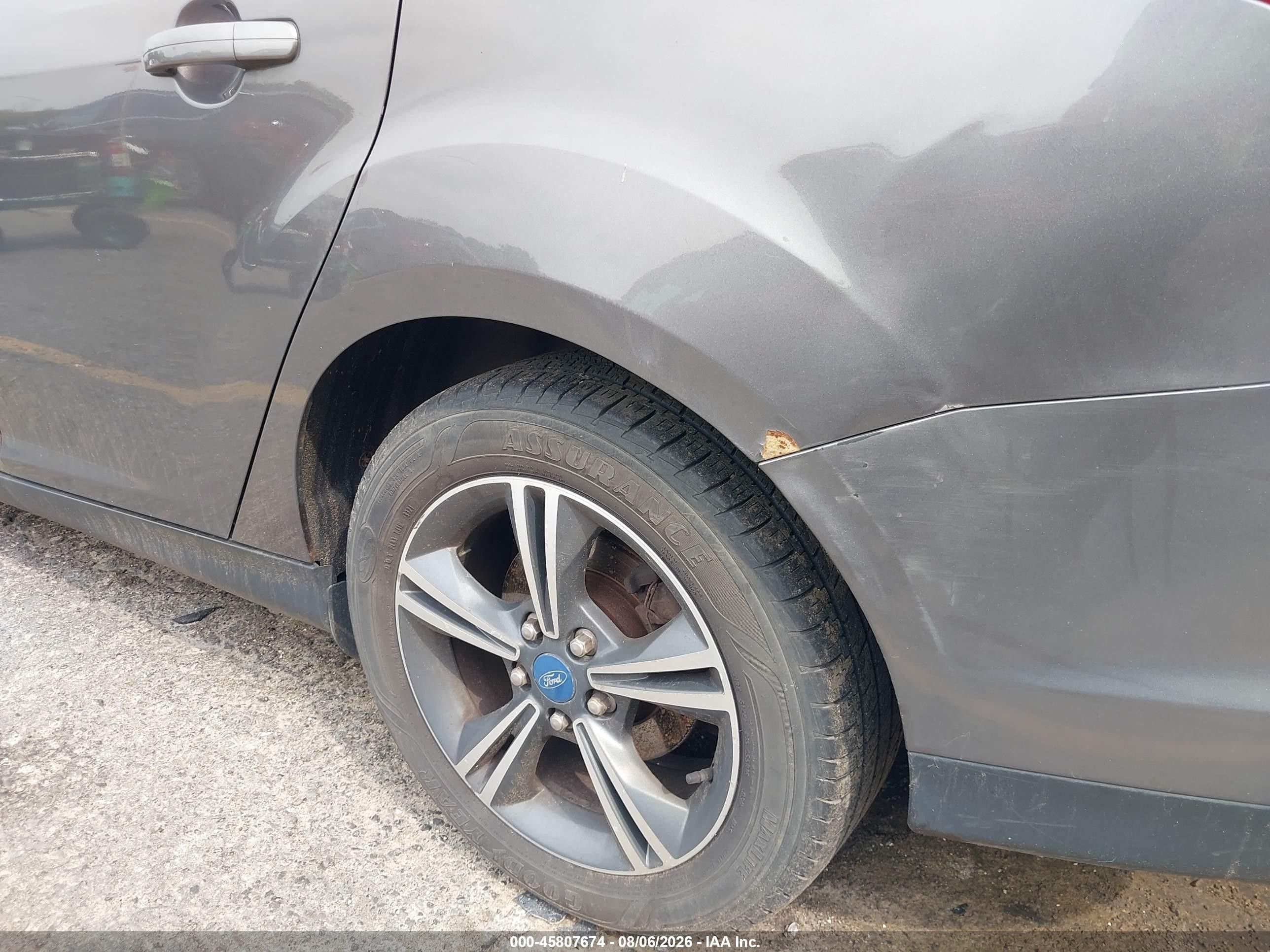 2012 Ford Focus Se Gray vin: 1FAHP3F23CL258515