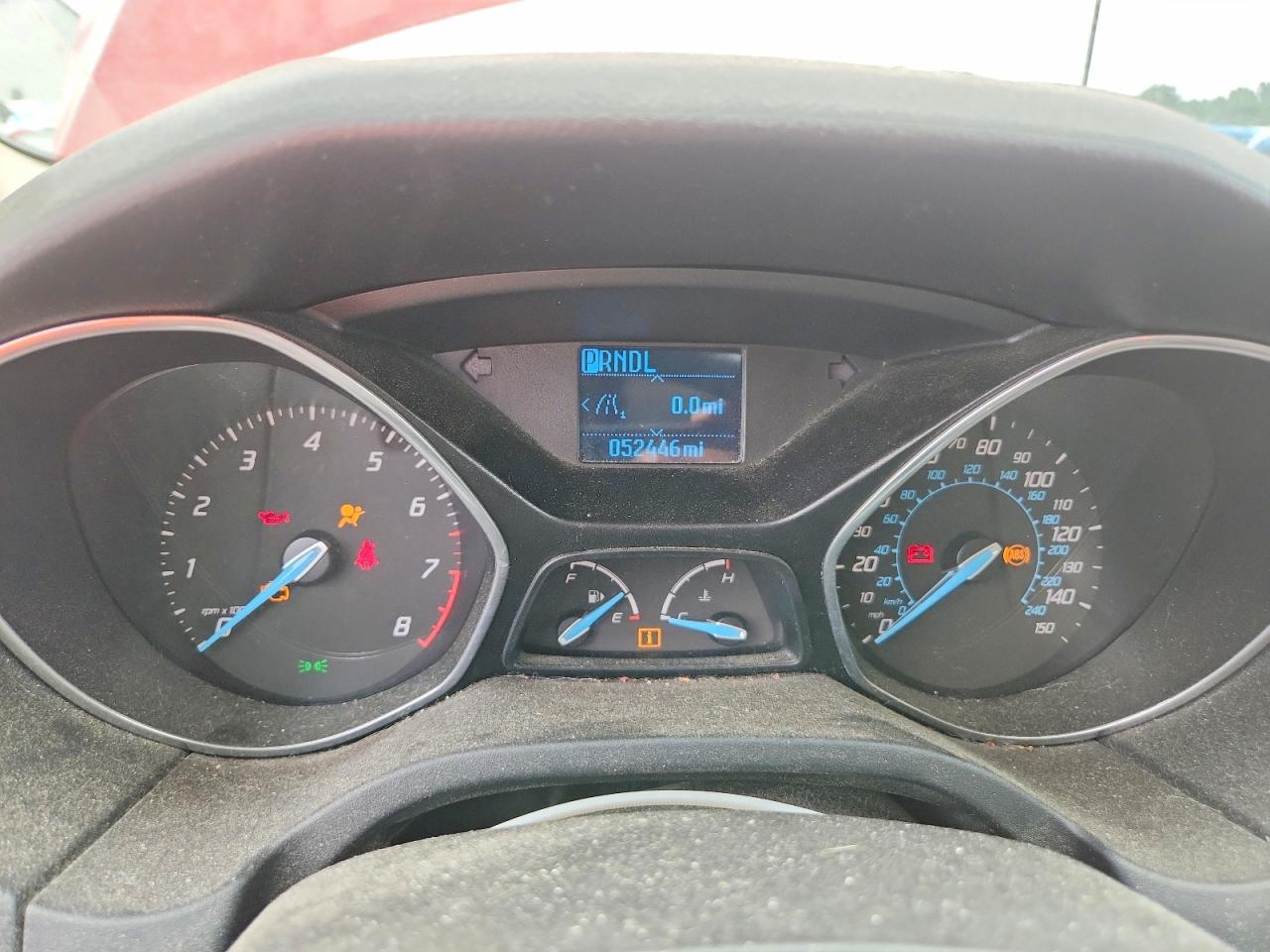 2012 Ford Focus Se Red vin: 1FAHP3F23CL286752
