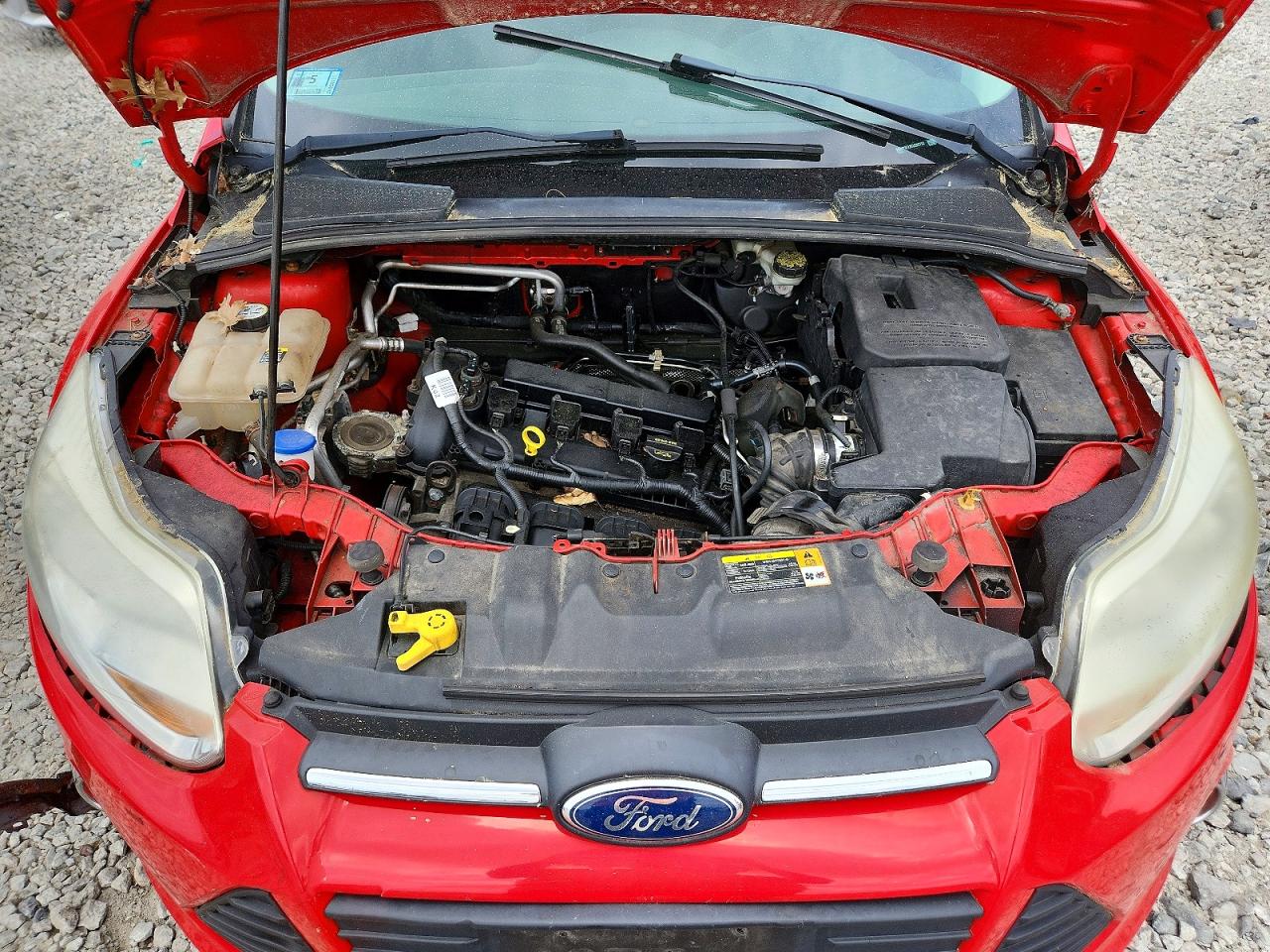 2012 Ford Focus Se Red vin: 1FAHP3F23CL286752